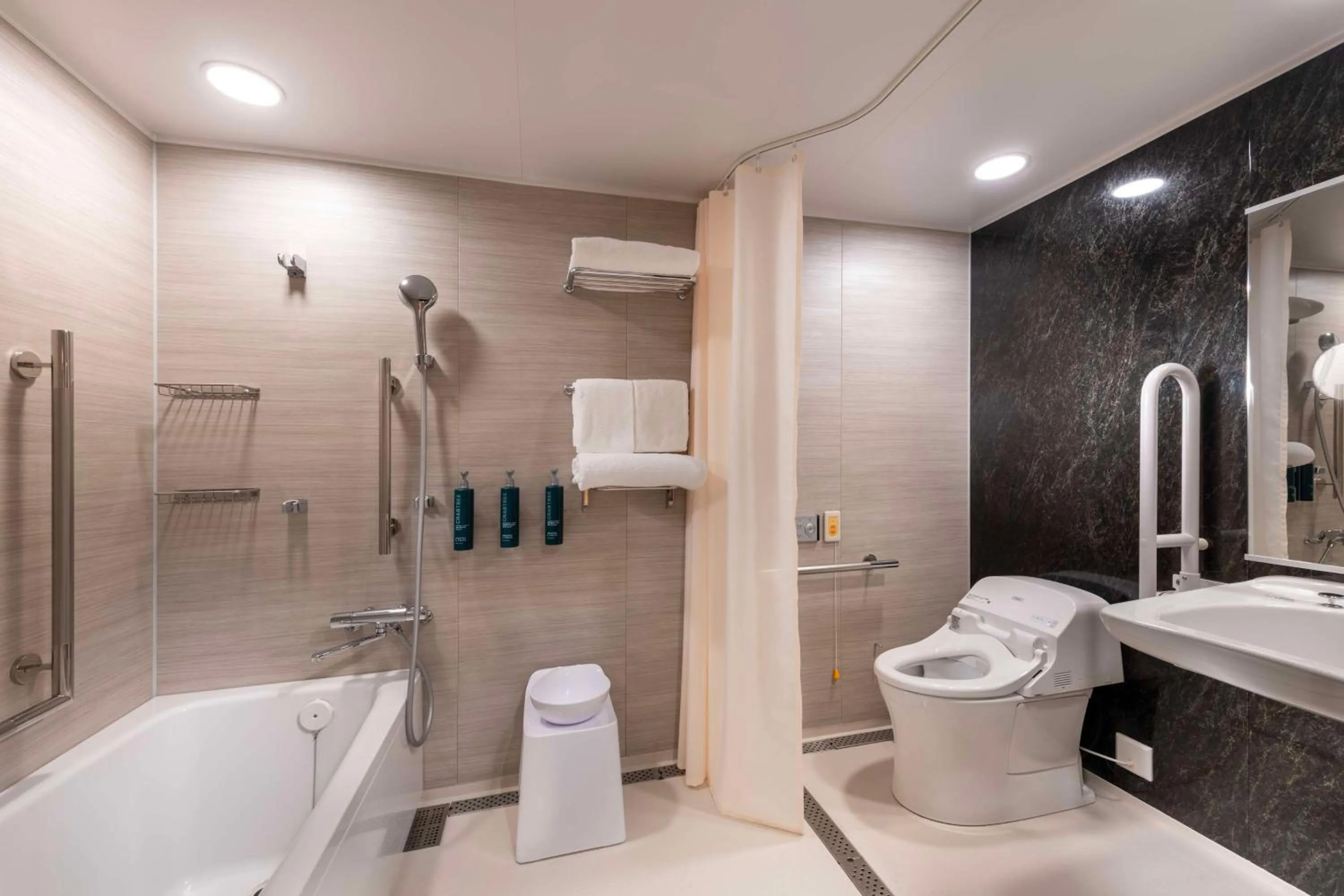 Bathroom in DoubleTree by Hilton Kyoto Higashiyama