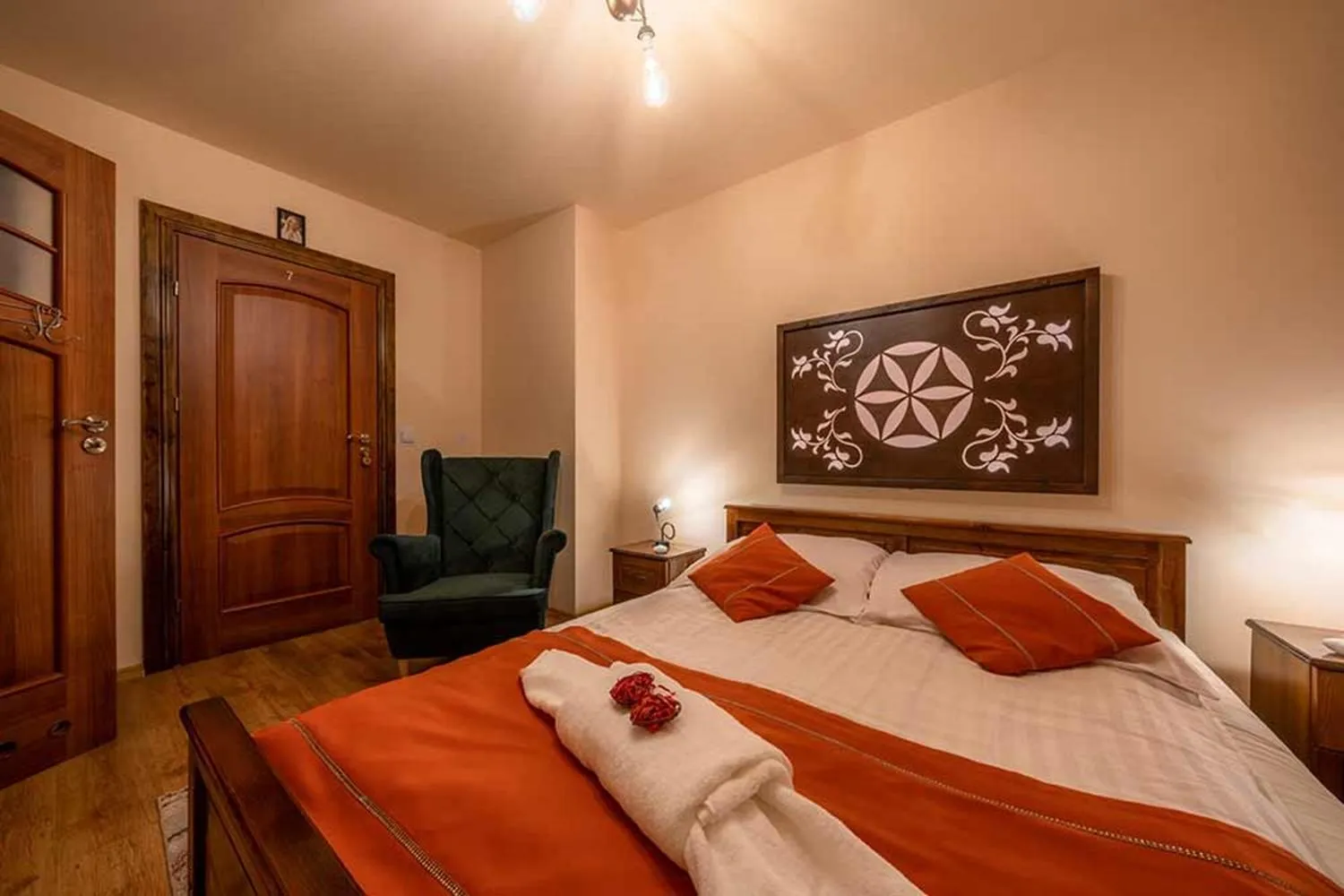 Bed in Willa Danielka