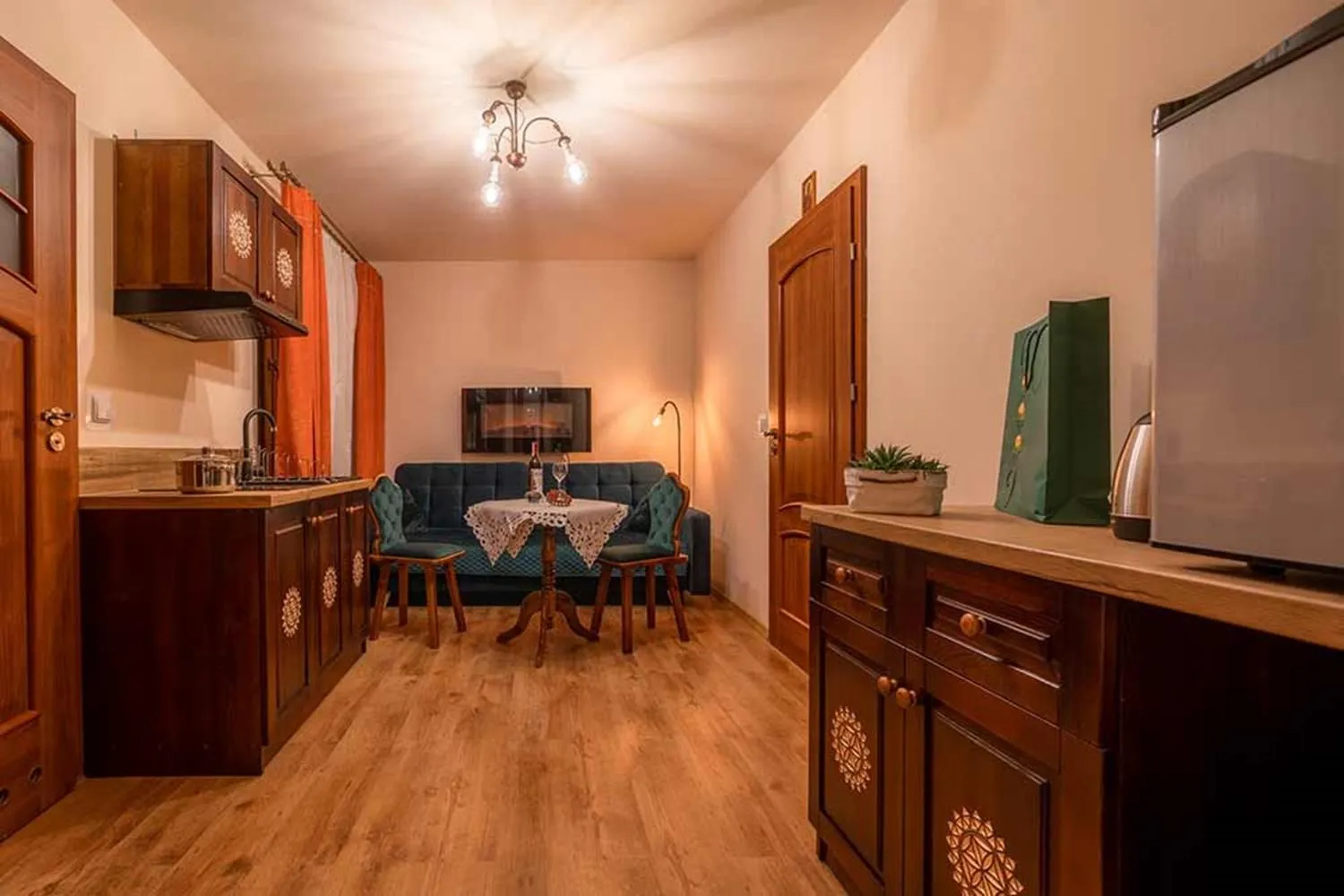 Kitchen or kitchenette in Willa Danielka