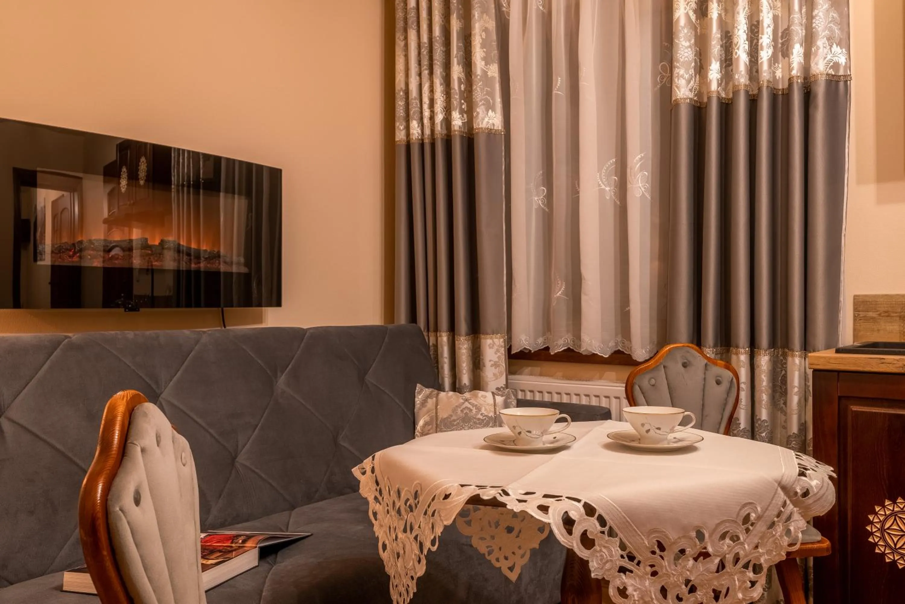 Living room in Willa Danielka