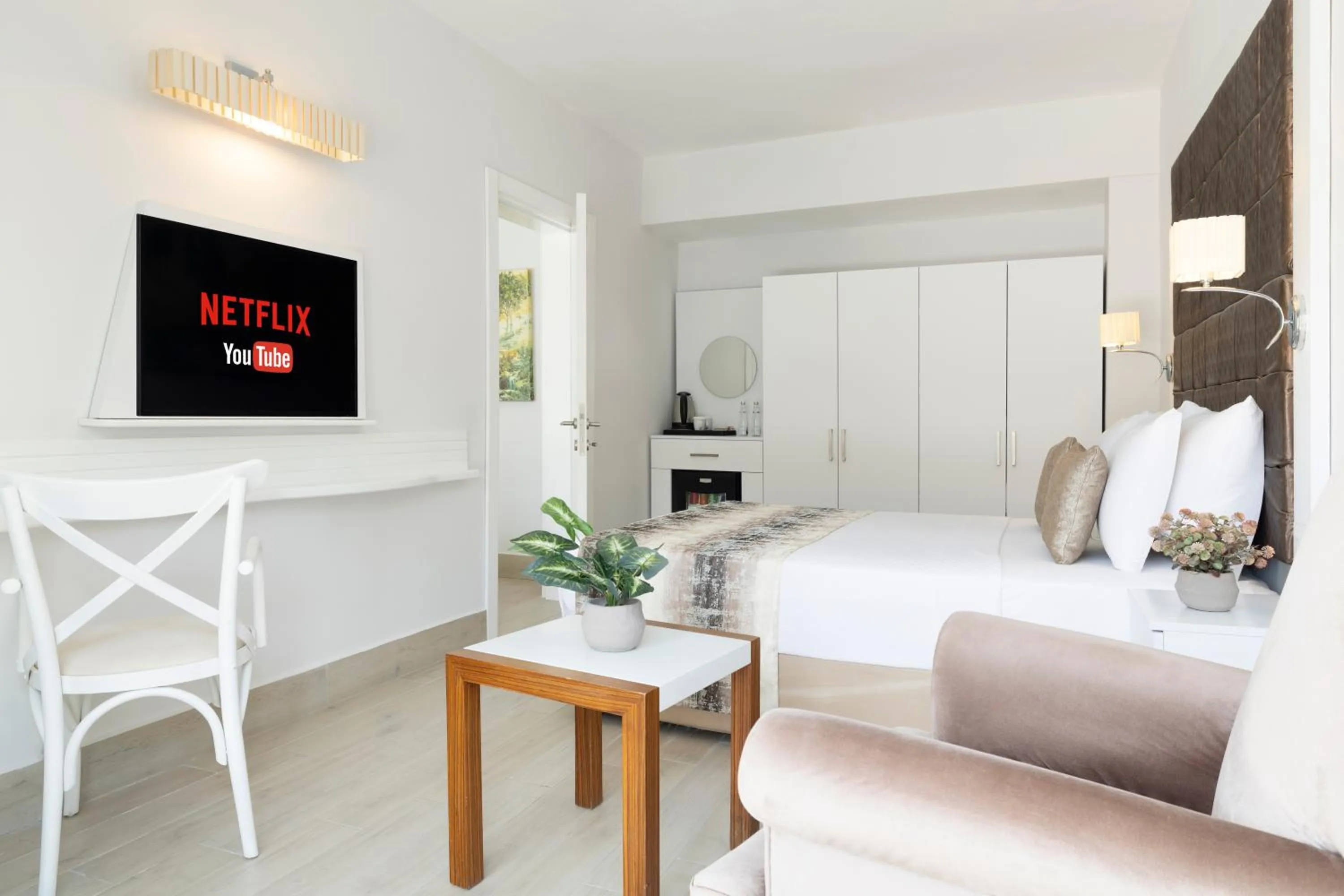 Bedroom, Bed in Elite Hotel Yalıkavak