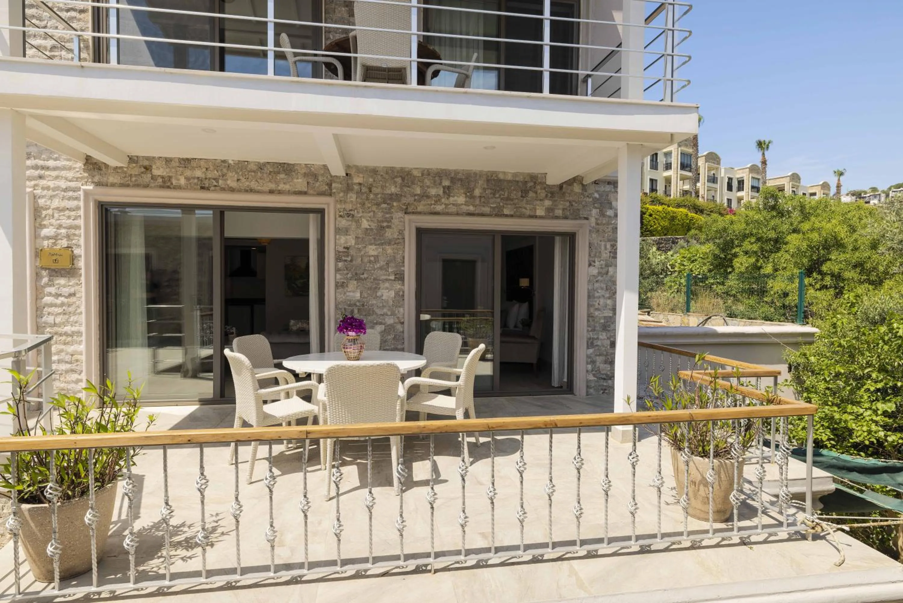 Balcony/Terrace in Elite Hotel Yalıkavak