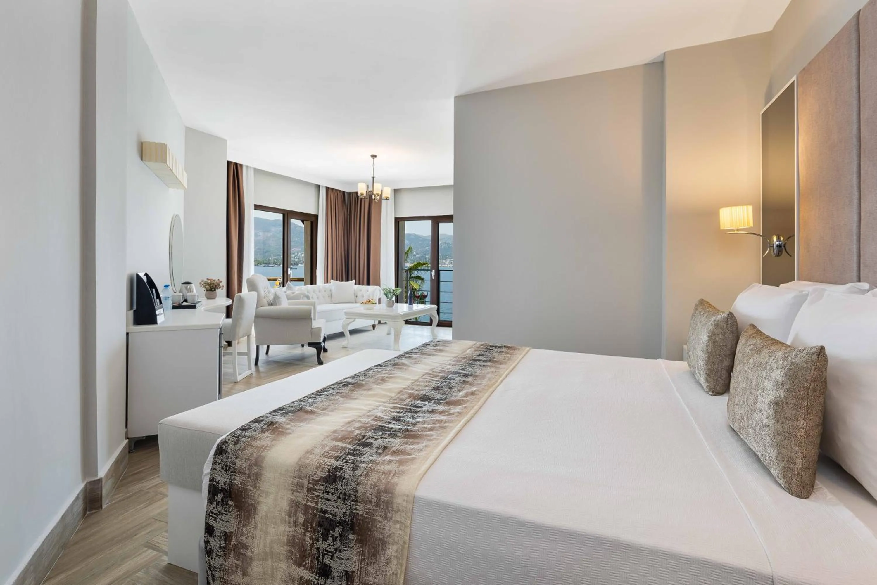 Bedroom, Bed in Elite Hotel Yalıkavak