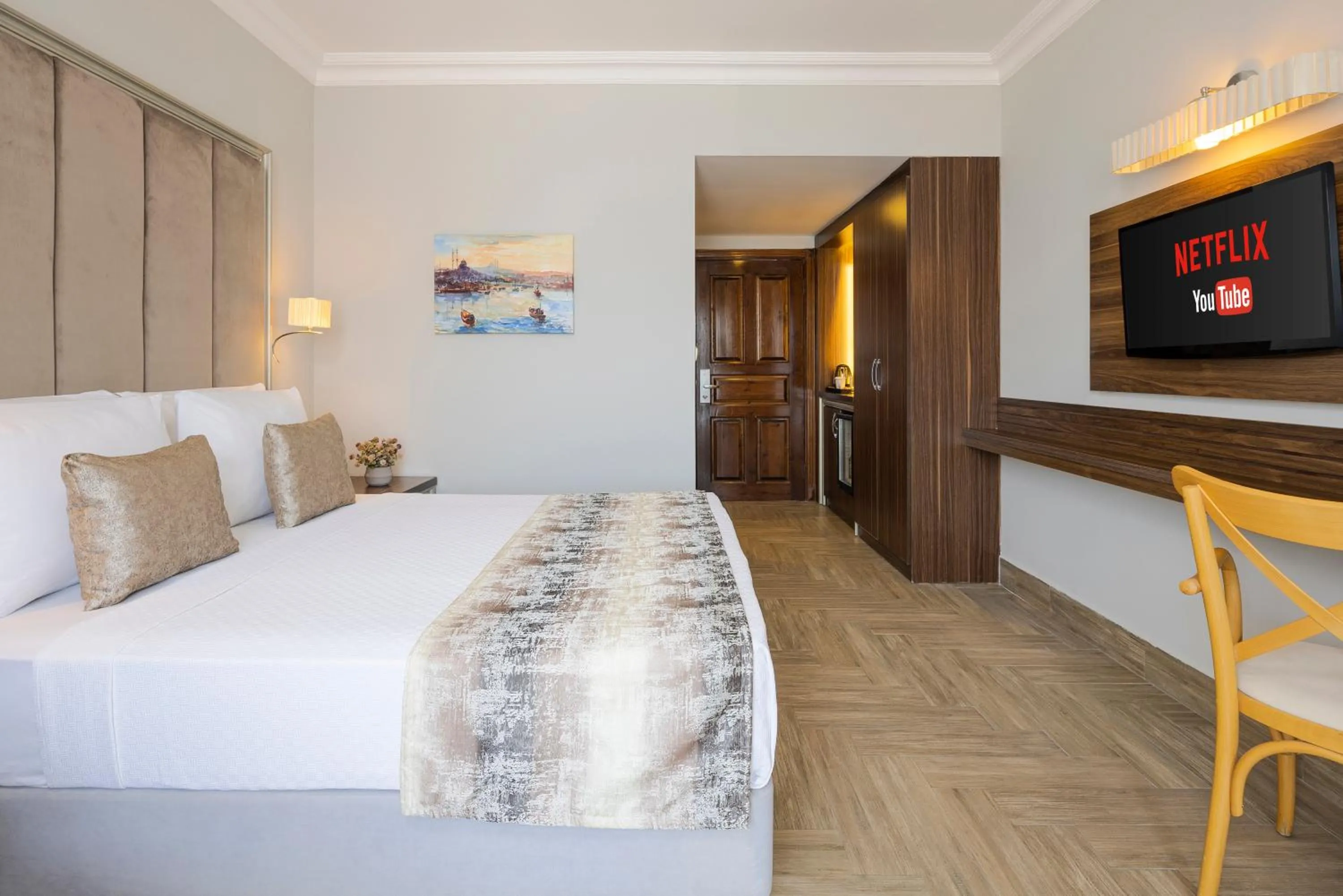 Bedroom, Bed in Elite Hotel Yalıkavak