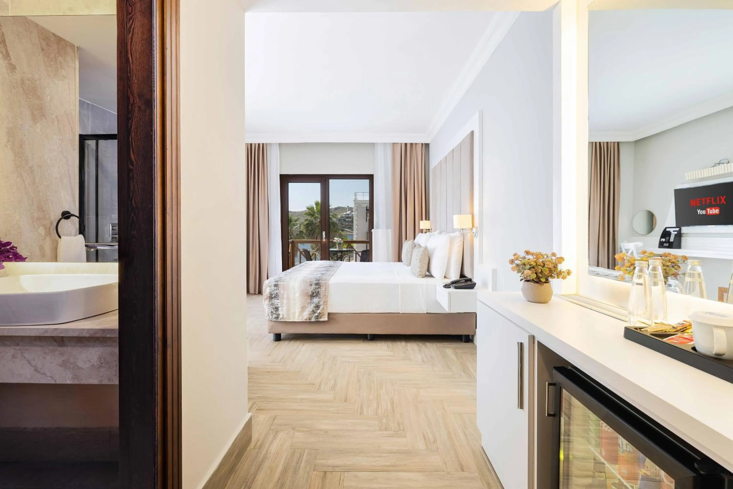 Bed in Elite Hotel Yalıkavak