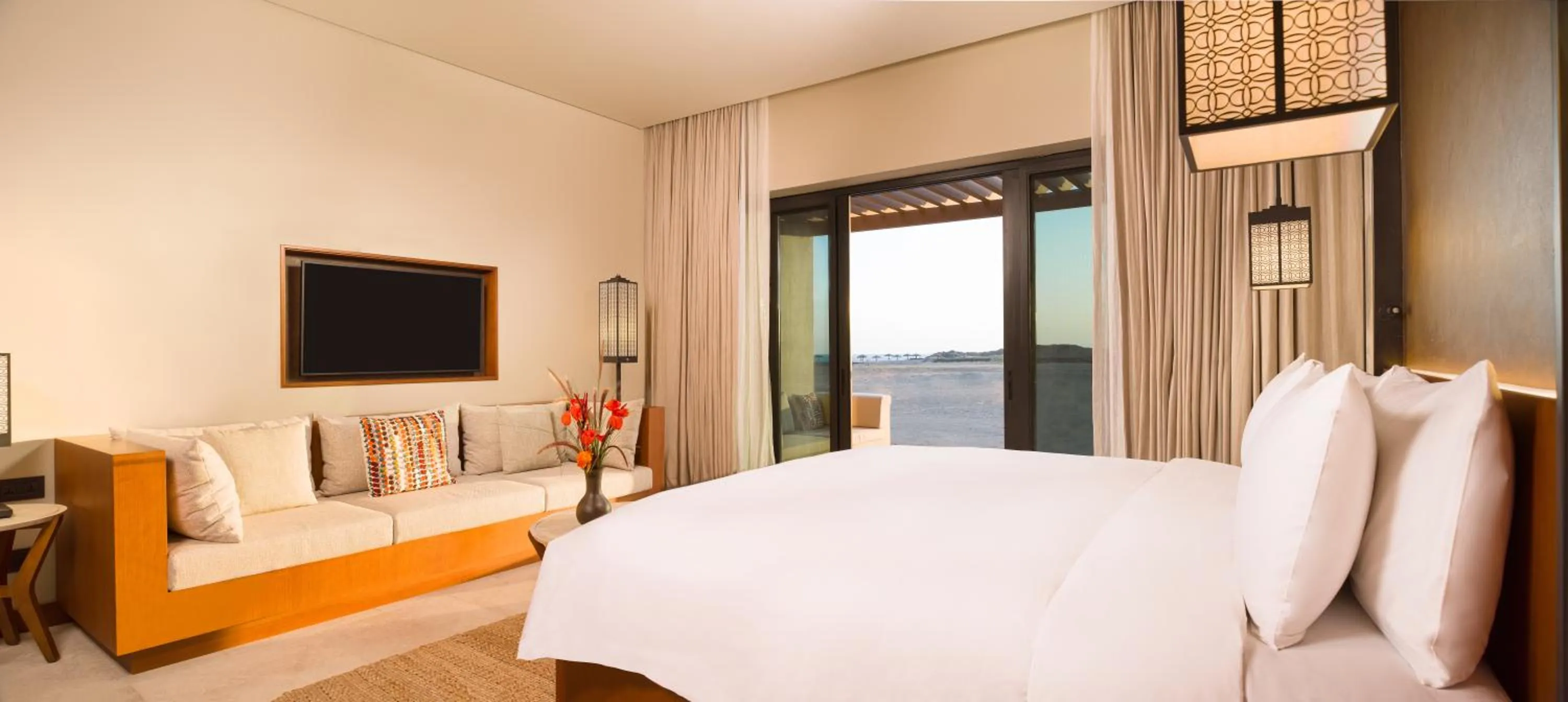 Bed in Alila Hinu Bay Salalah Mirbat