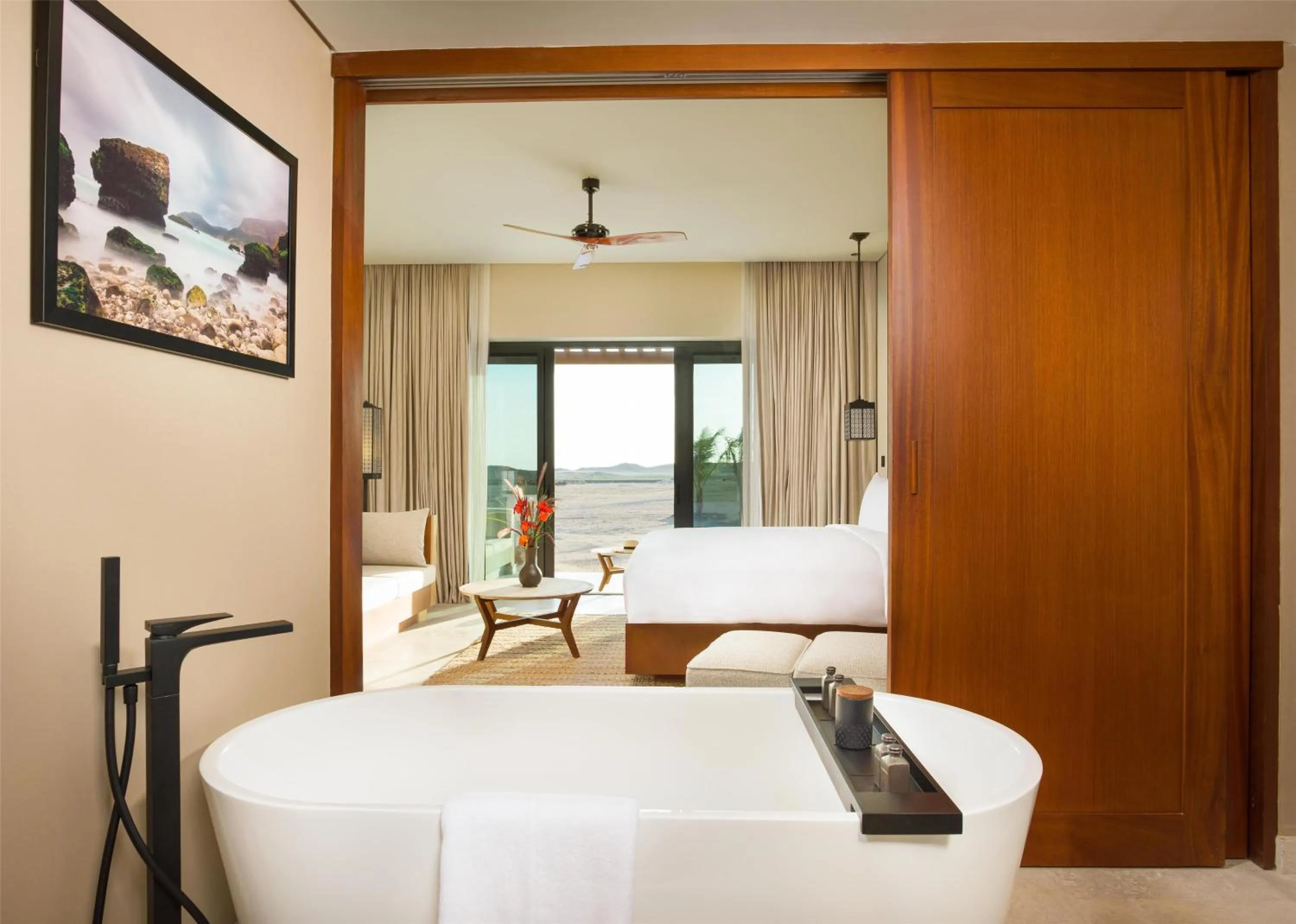 Bedroom, Bed in Alila Hinu Bay Salalah Mirbat