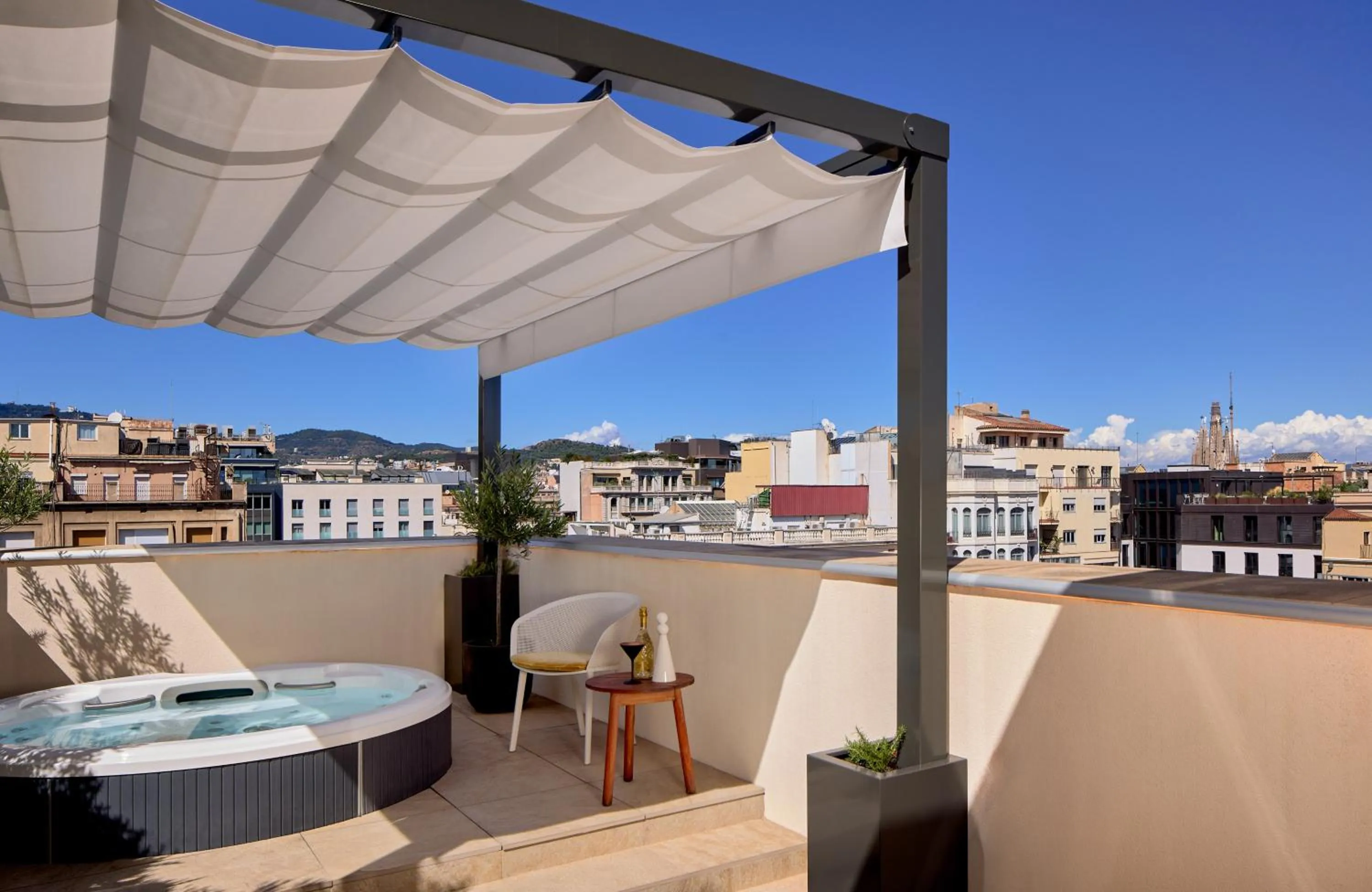 Balcony/Terrace in ME Barcelona