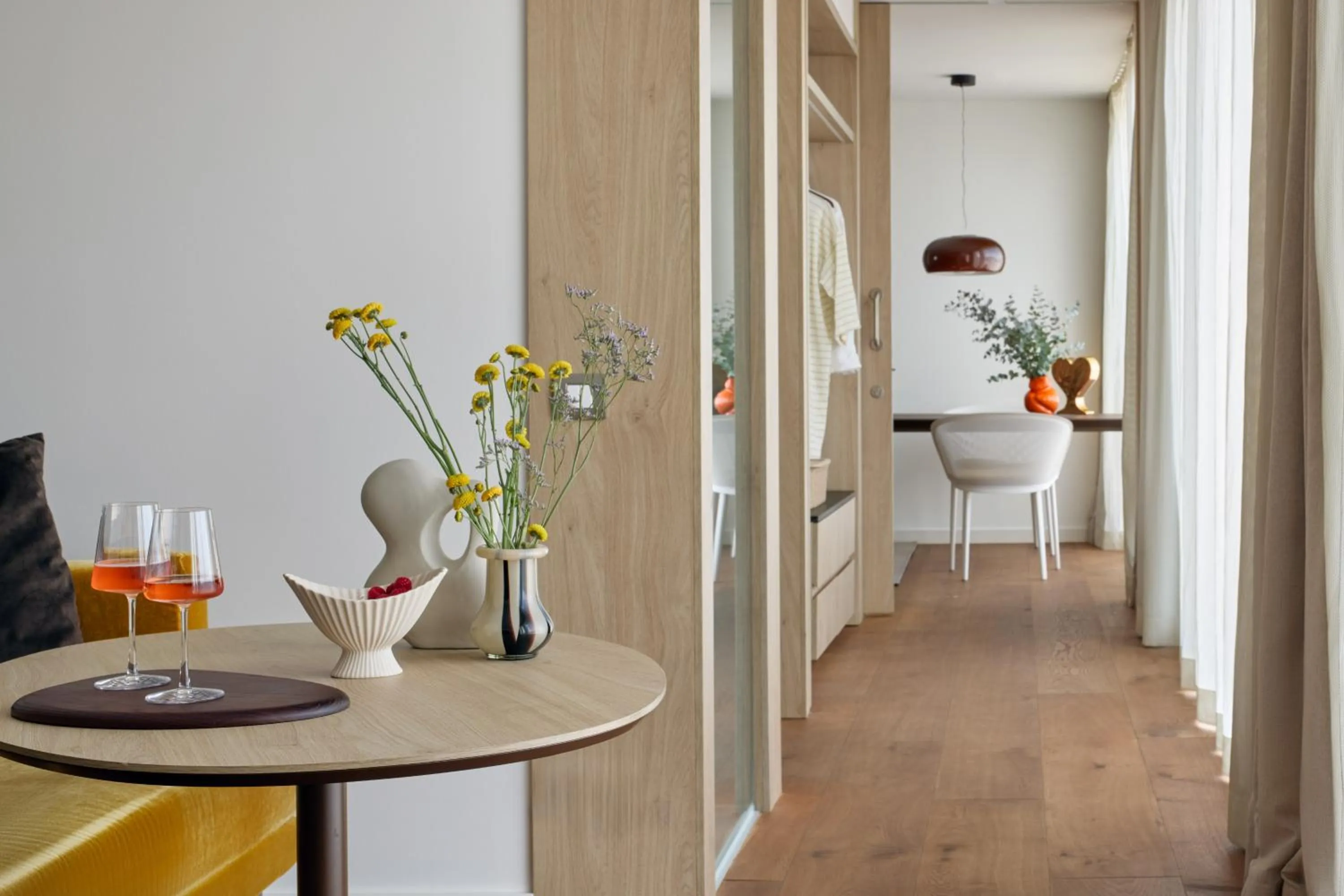 Living room in ME Barcelona