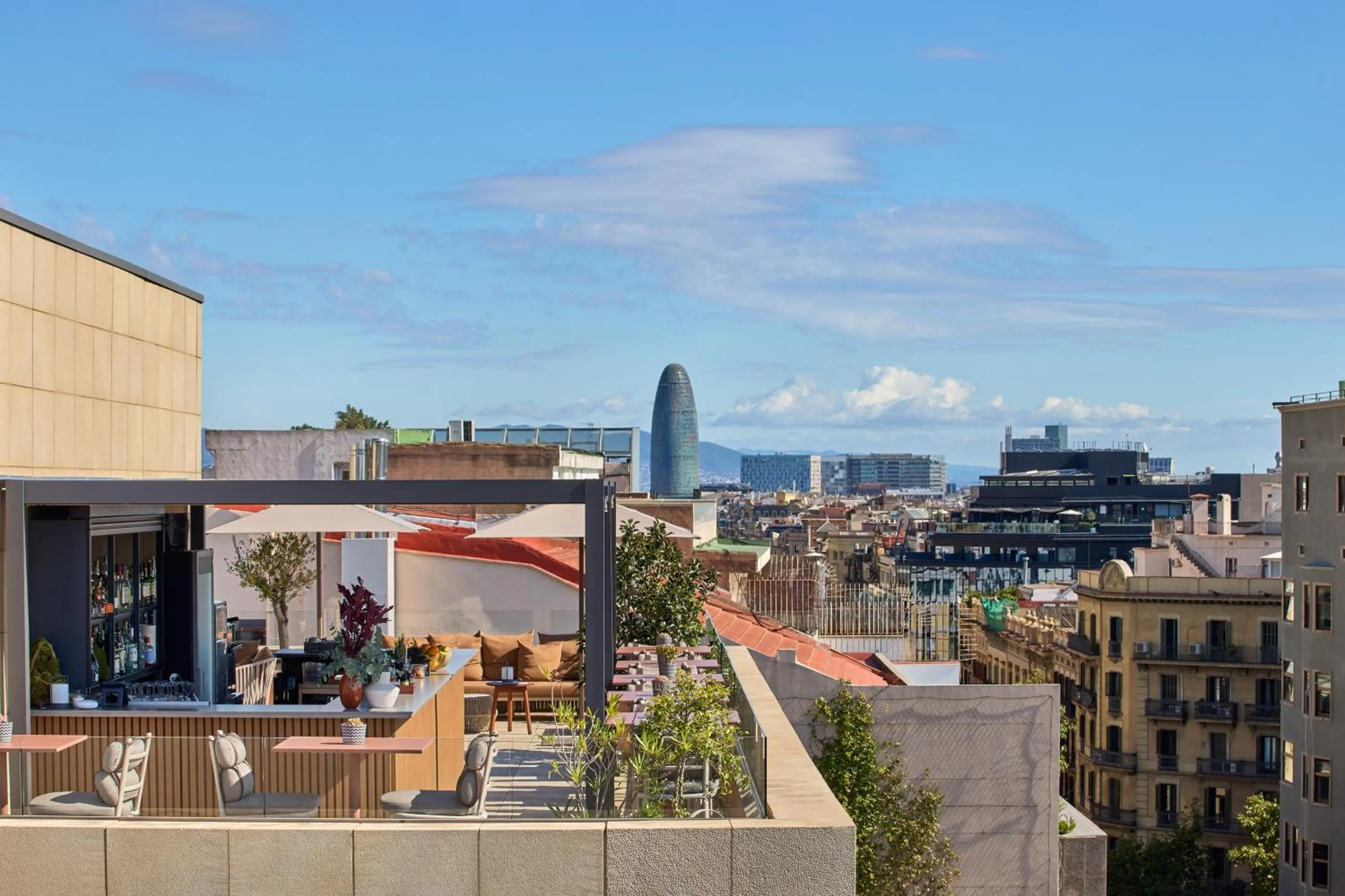 Balcony/Terrace in ME Barcelona