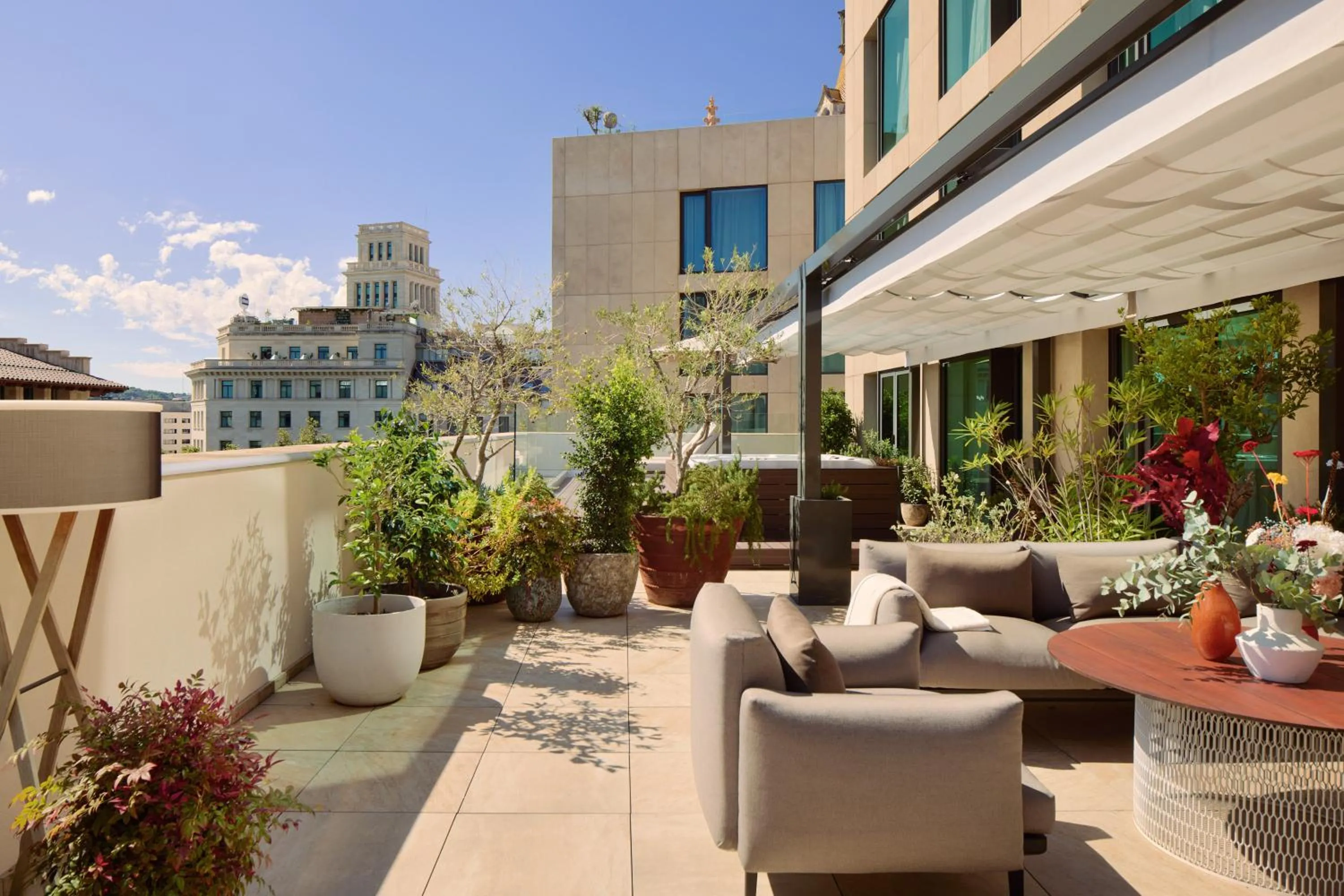 Balcony/Terrace in ME Barcelona