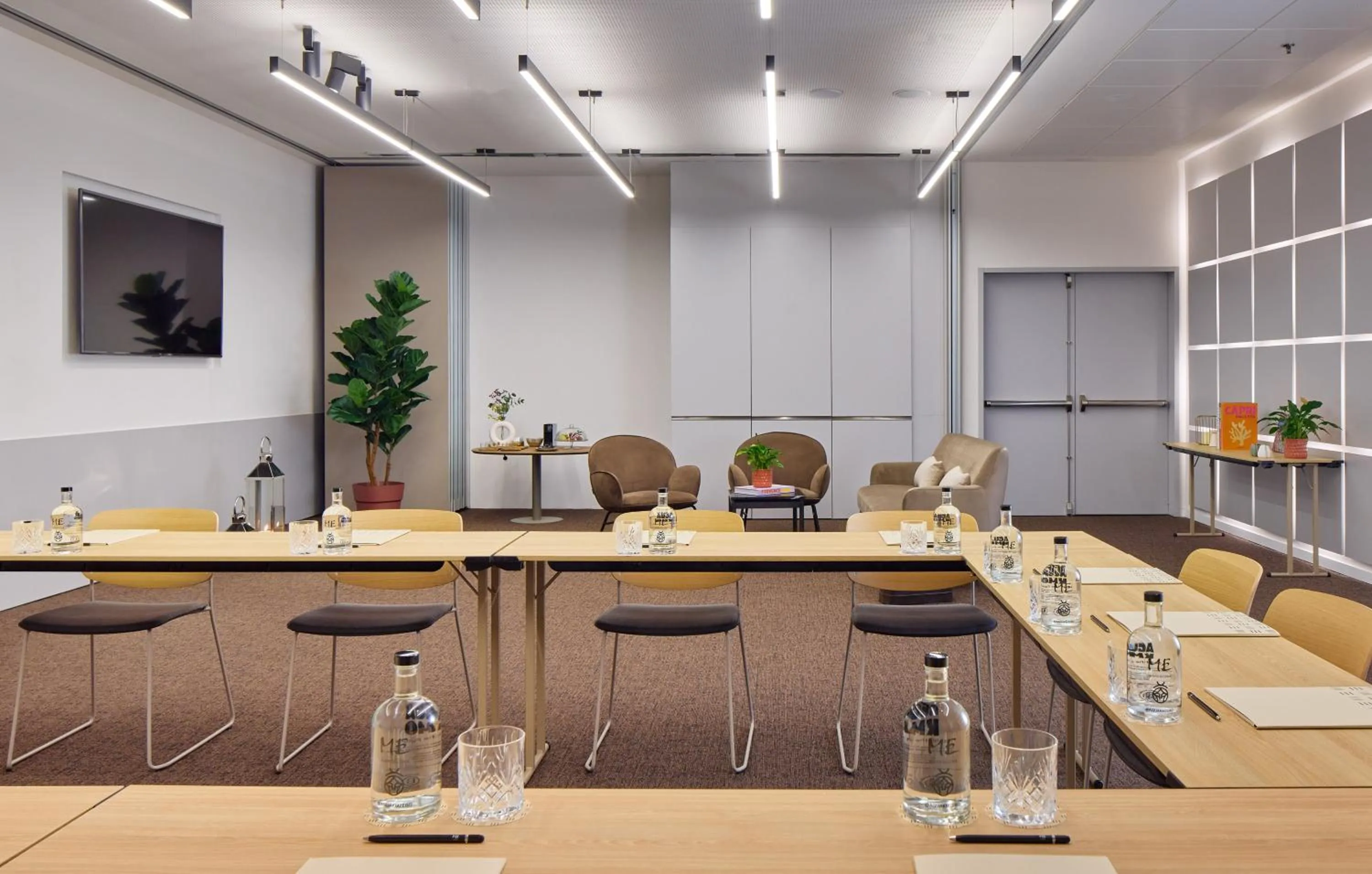 Living room in ME Barcelona