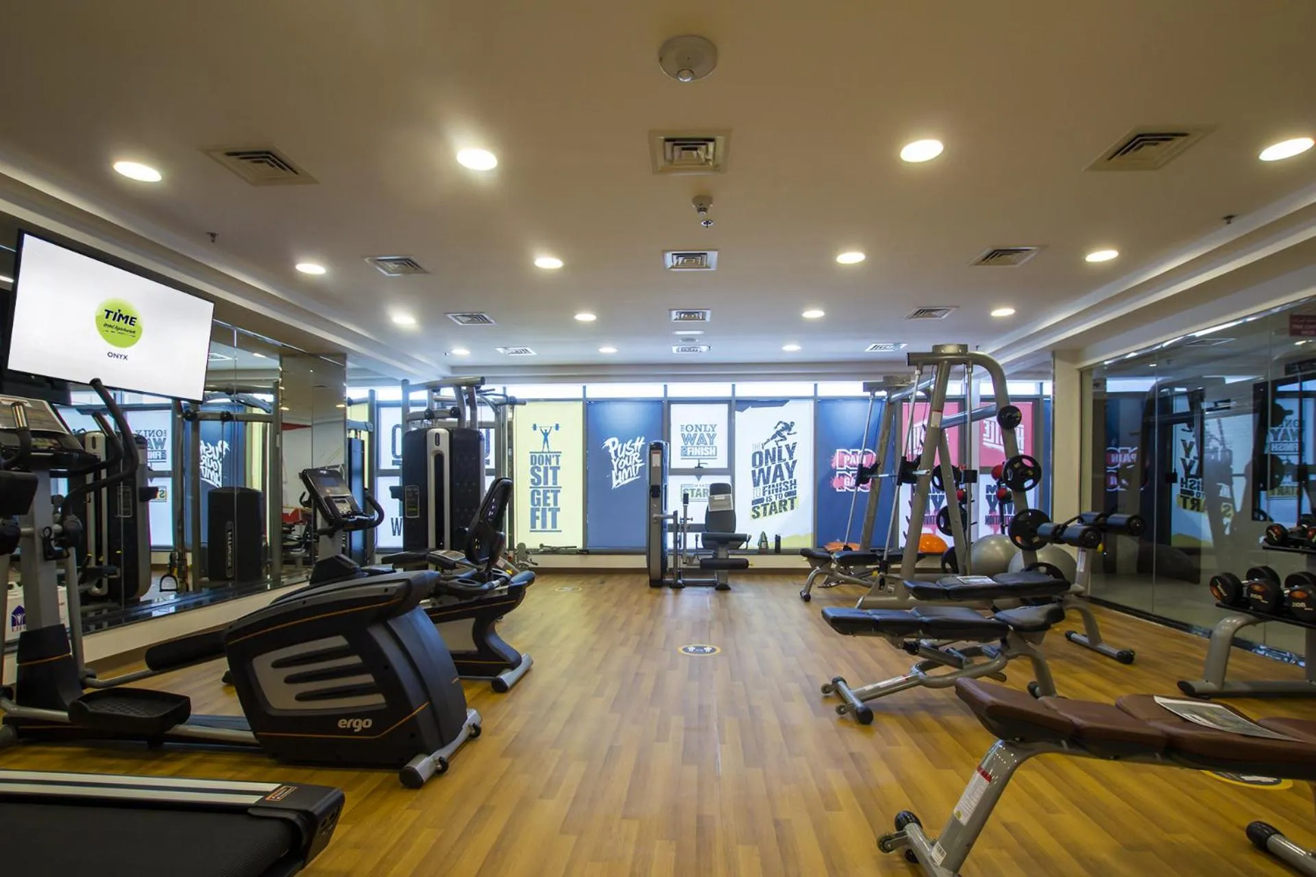 Fitness centre/facilities in TIME Onyx Hotel Apartments