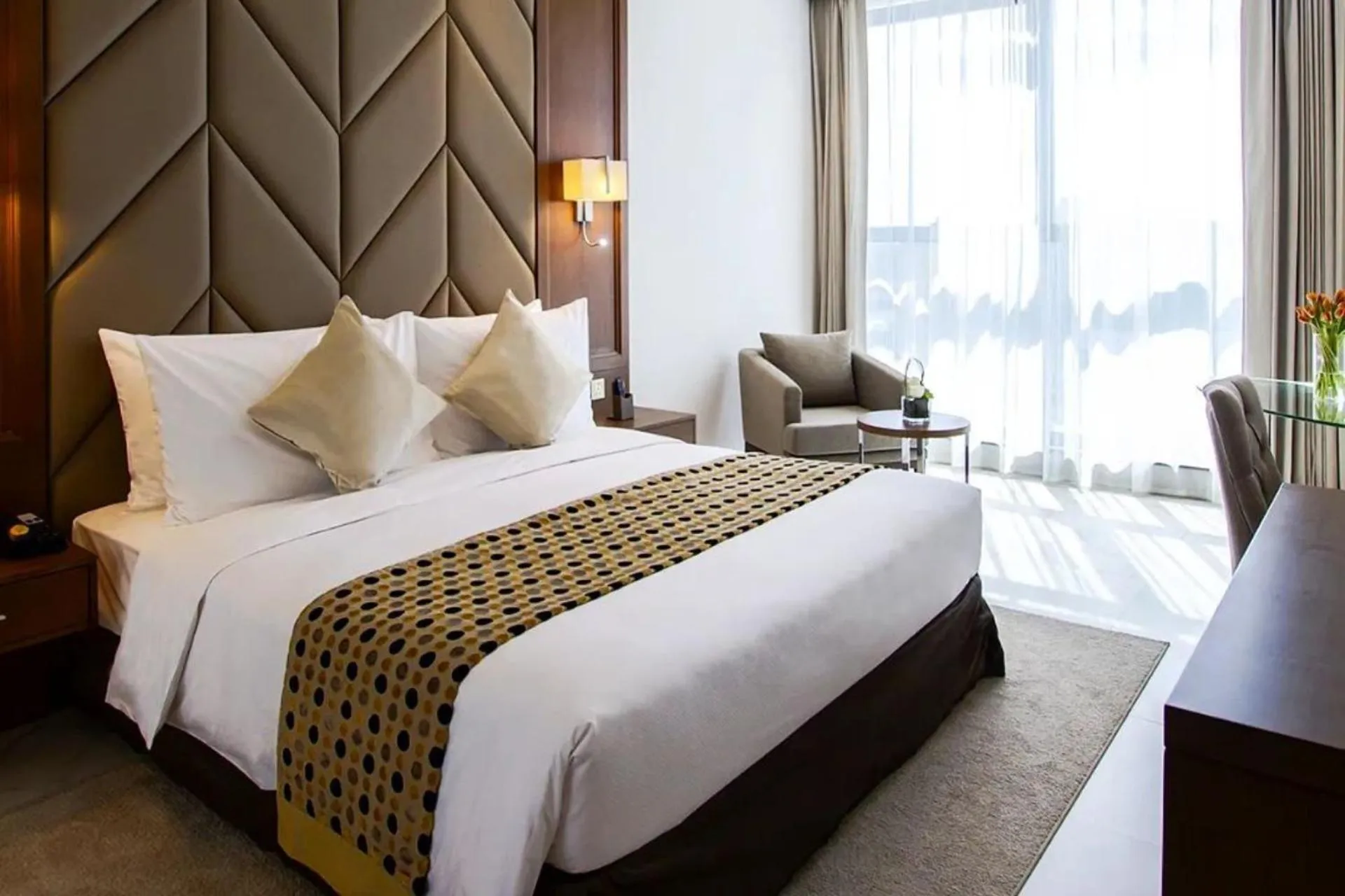 Bedroom, Bed in TIME Onyx Hotel Apartments