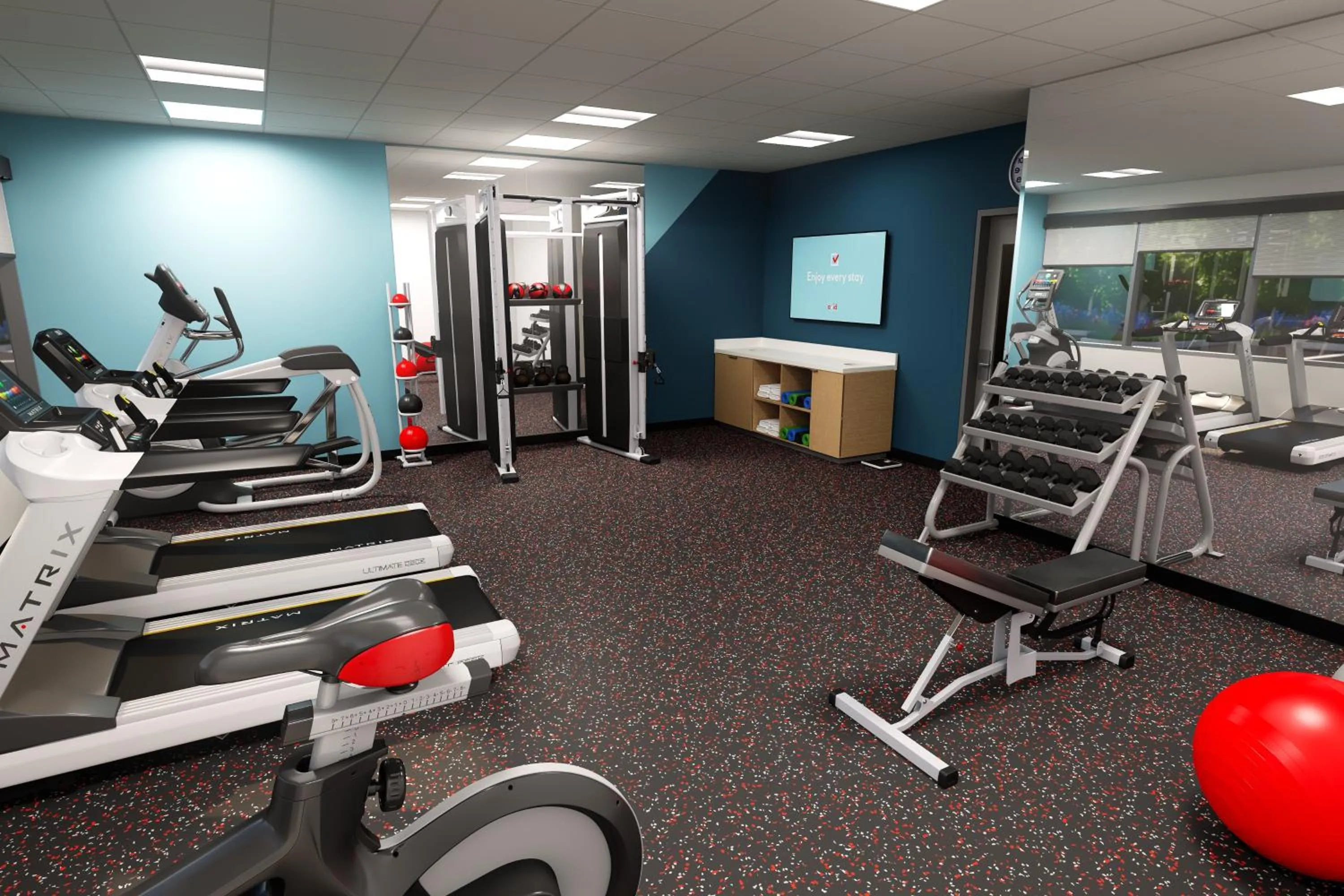 Fitness centre/facilities in avid hotel Austin - Round Rock South by IHG