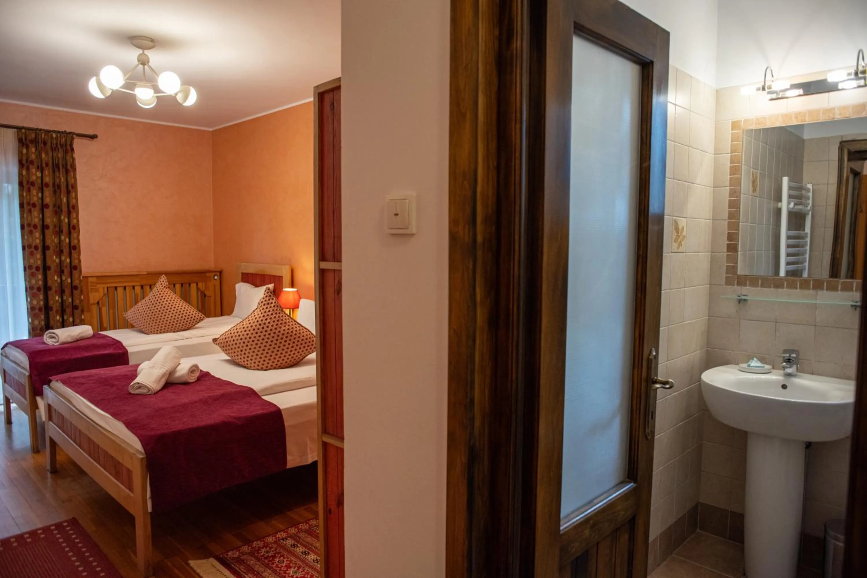 Bed in Villa Ermitage