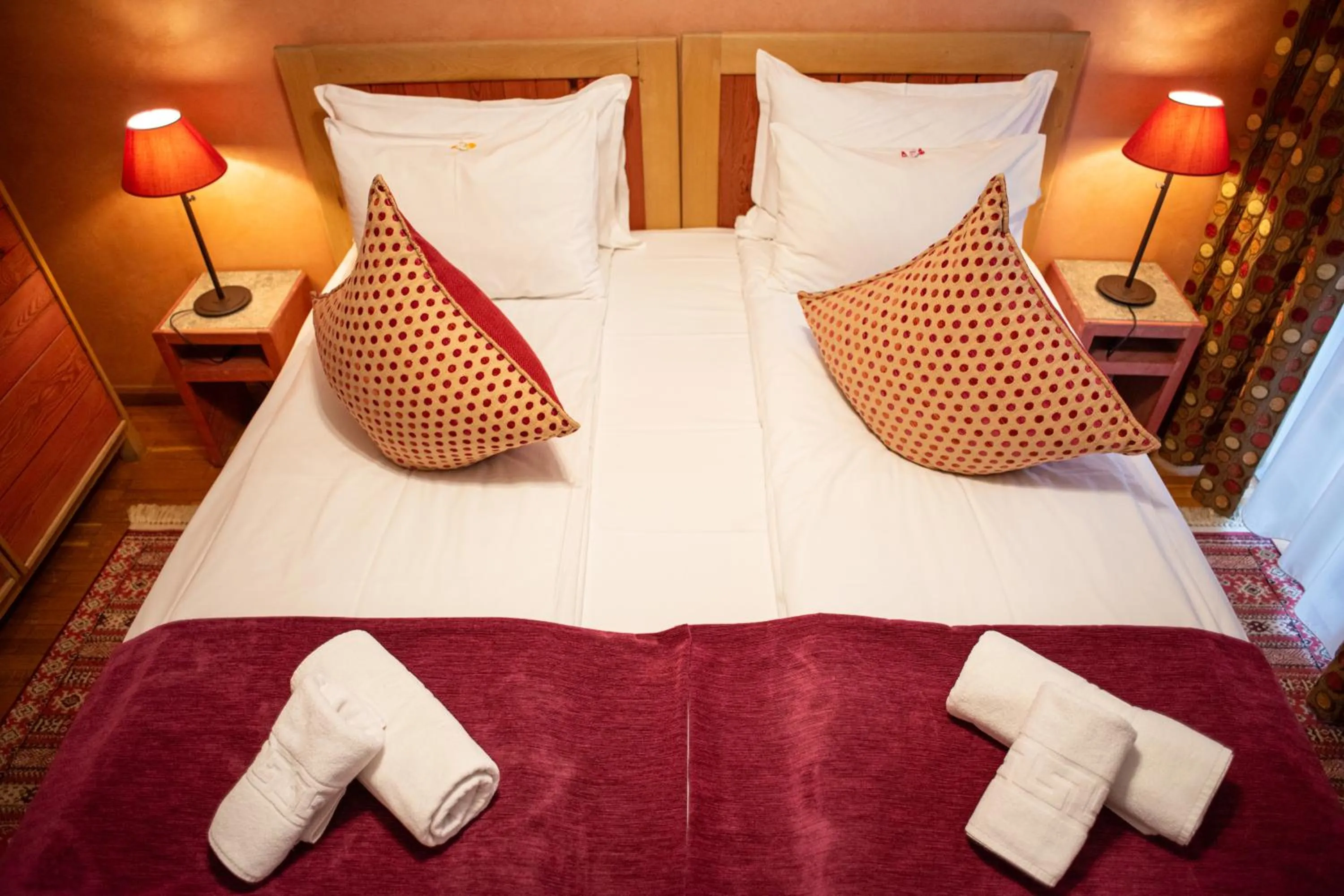 Bed in Villa Ermitage