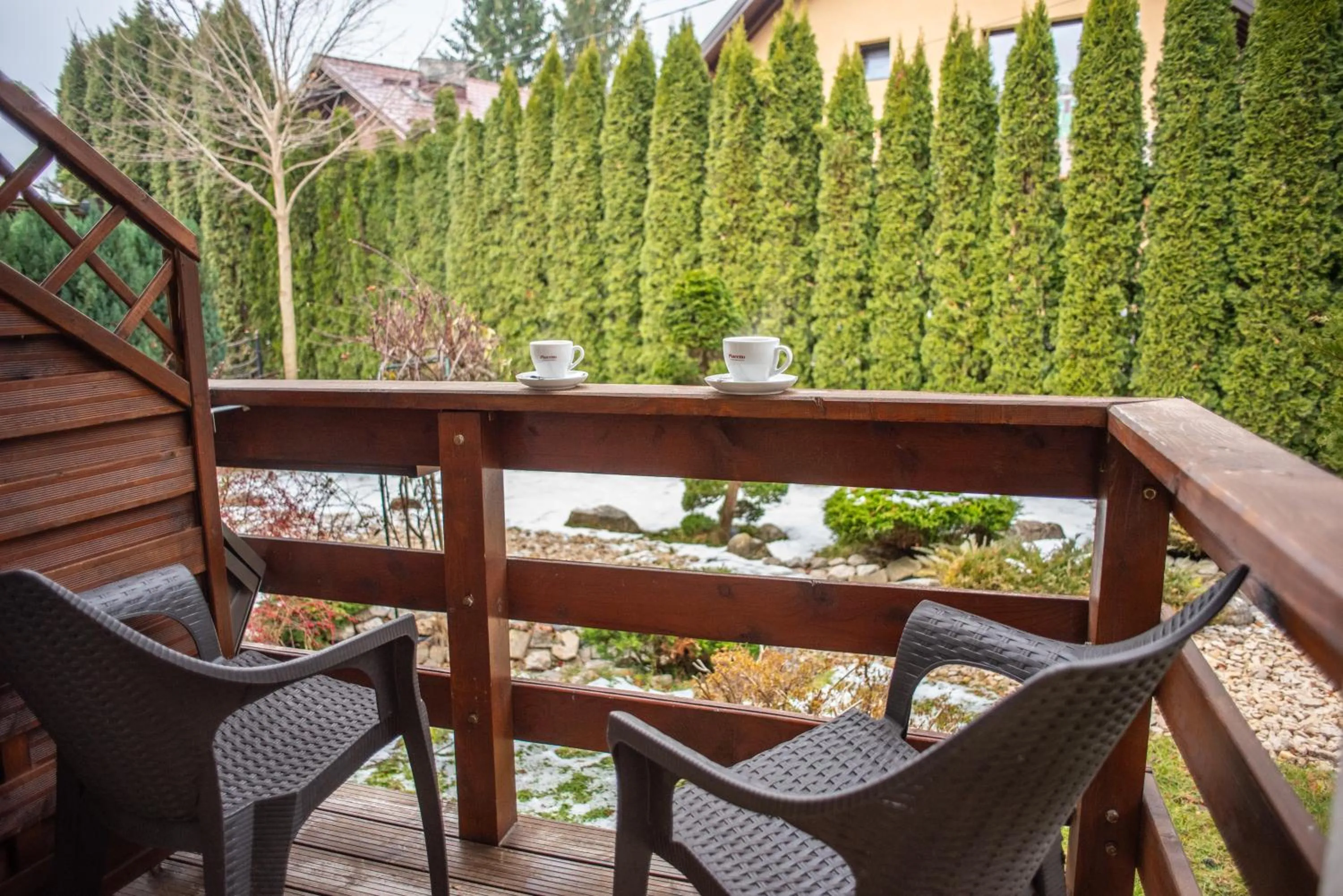 Garden in Villa Ermitage