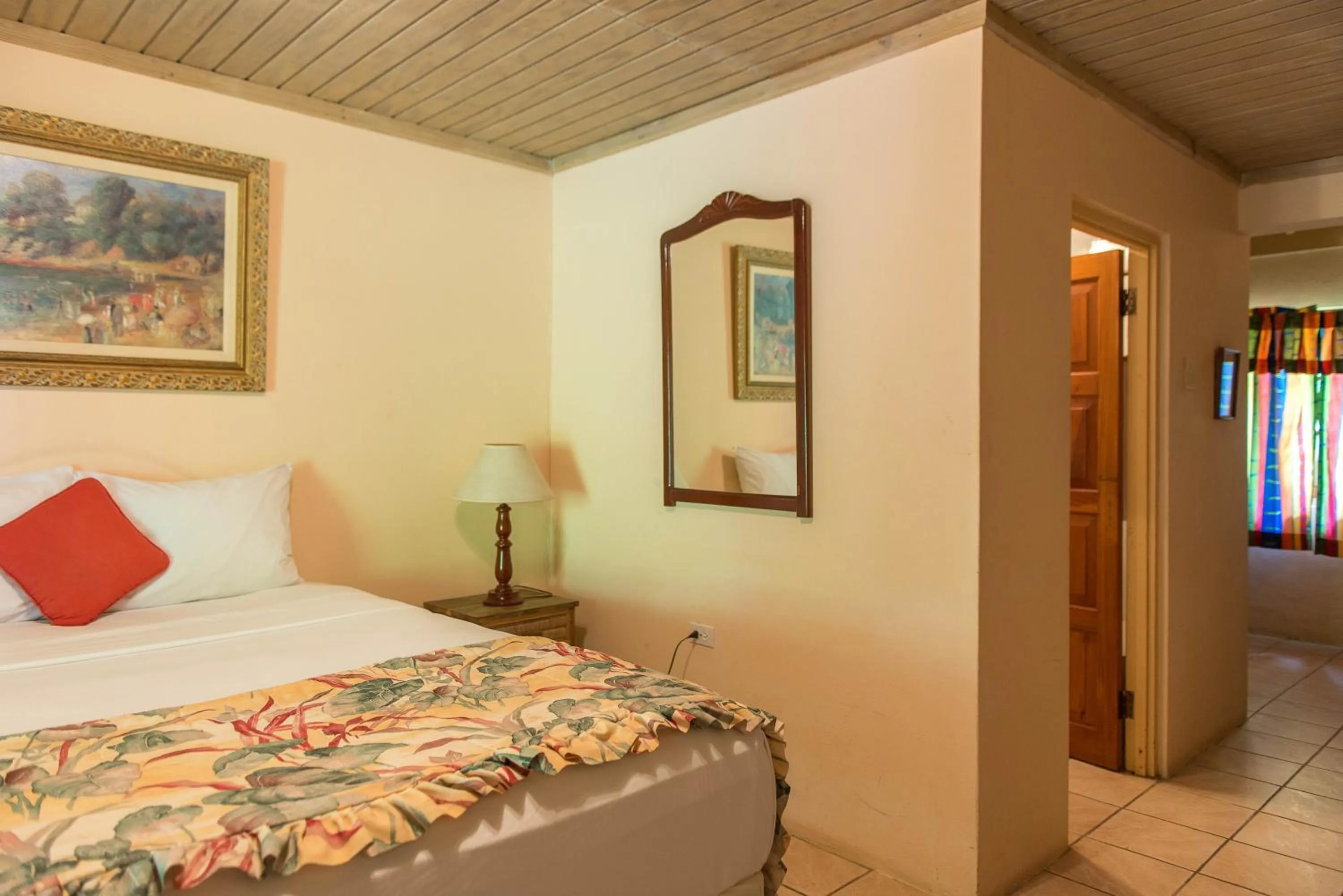 Bedroom, Bed in Villa Viento