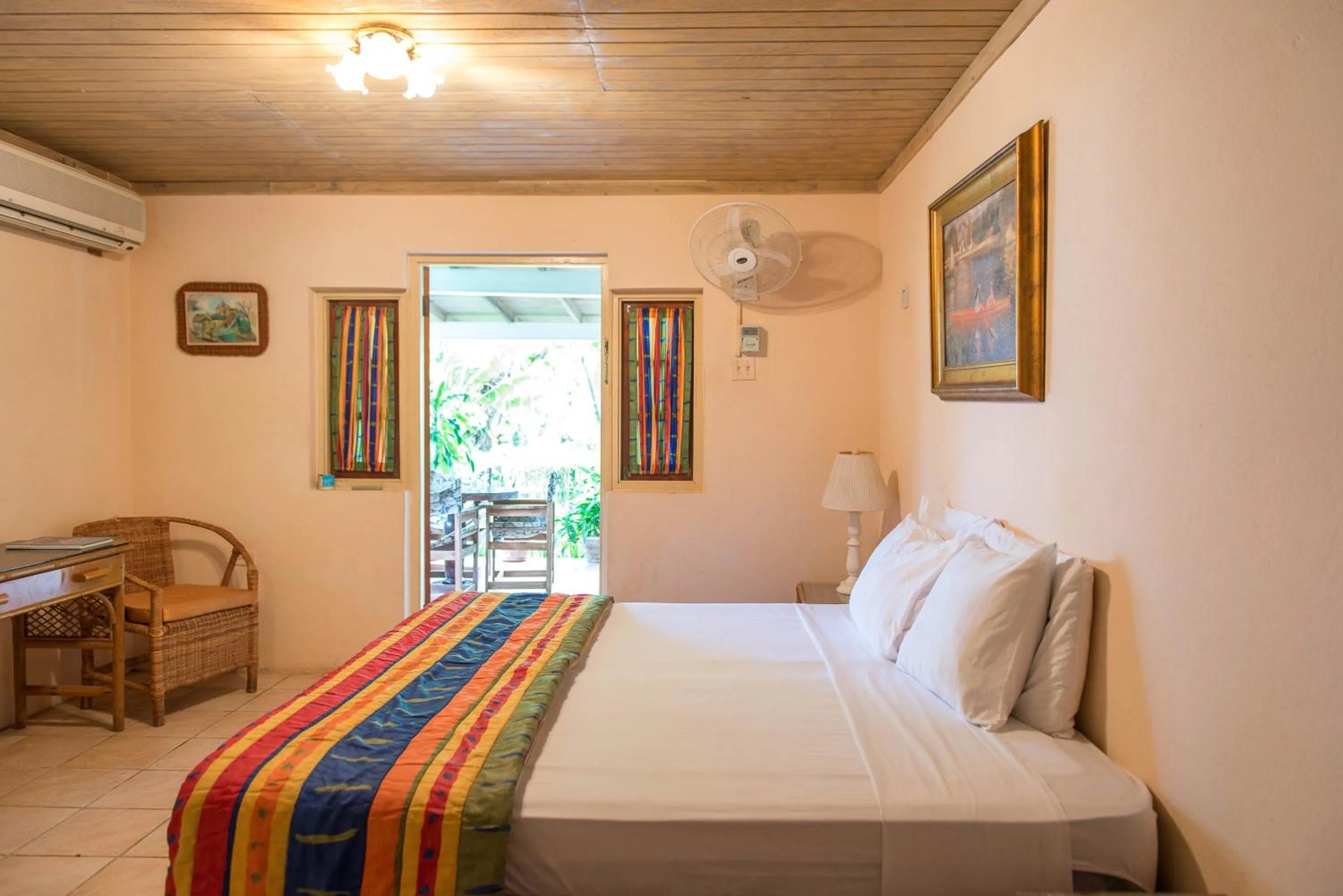 Bed in Villa Viento