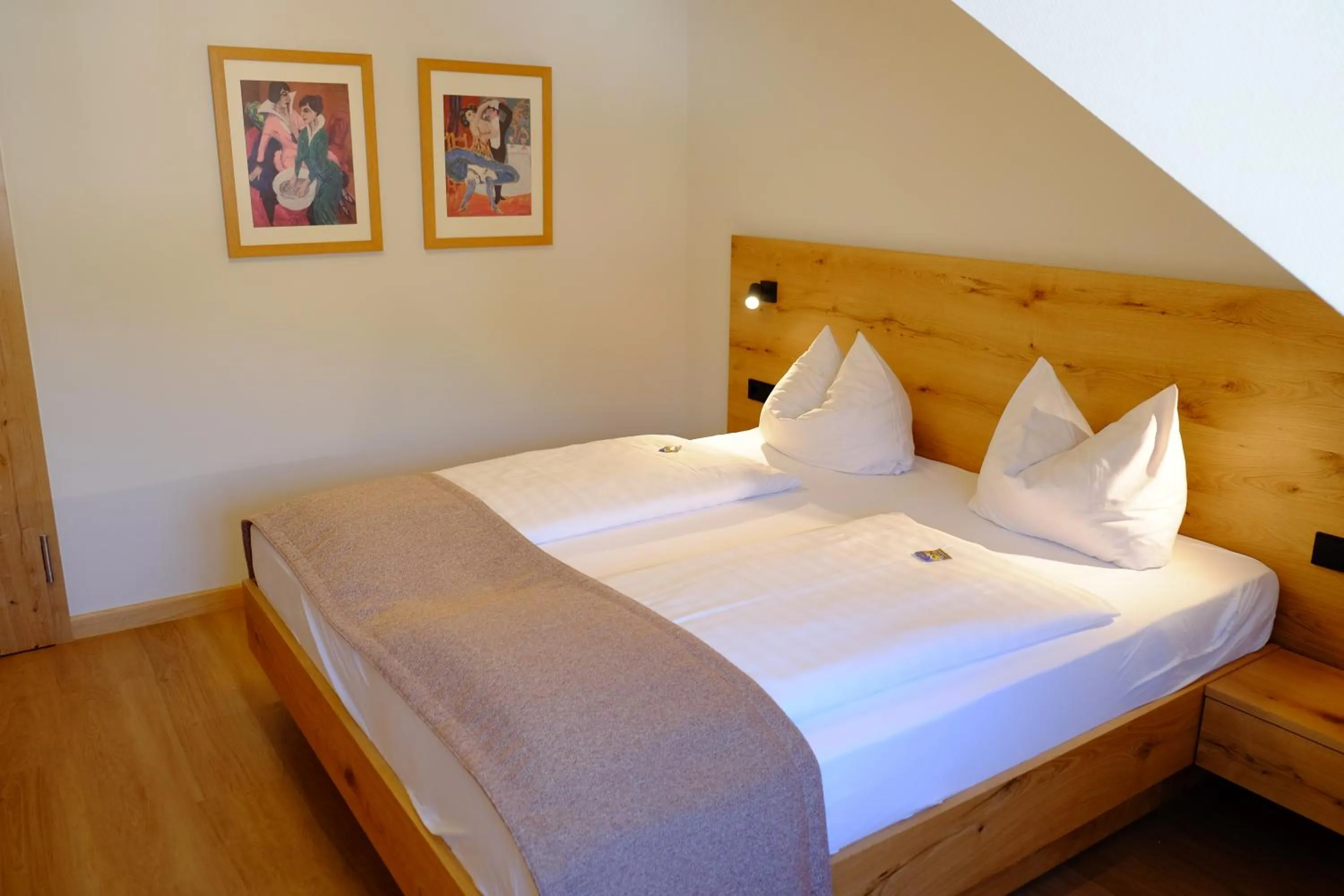Bed in Flair Hotel Schwanen