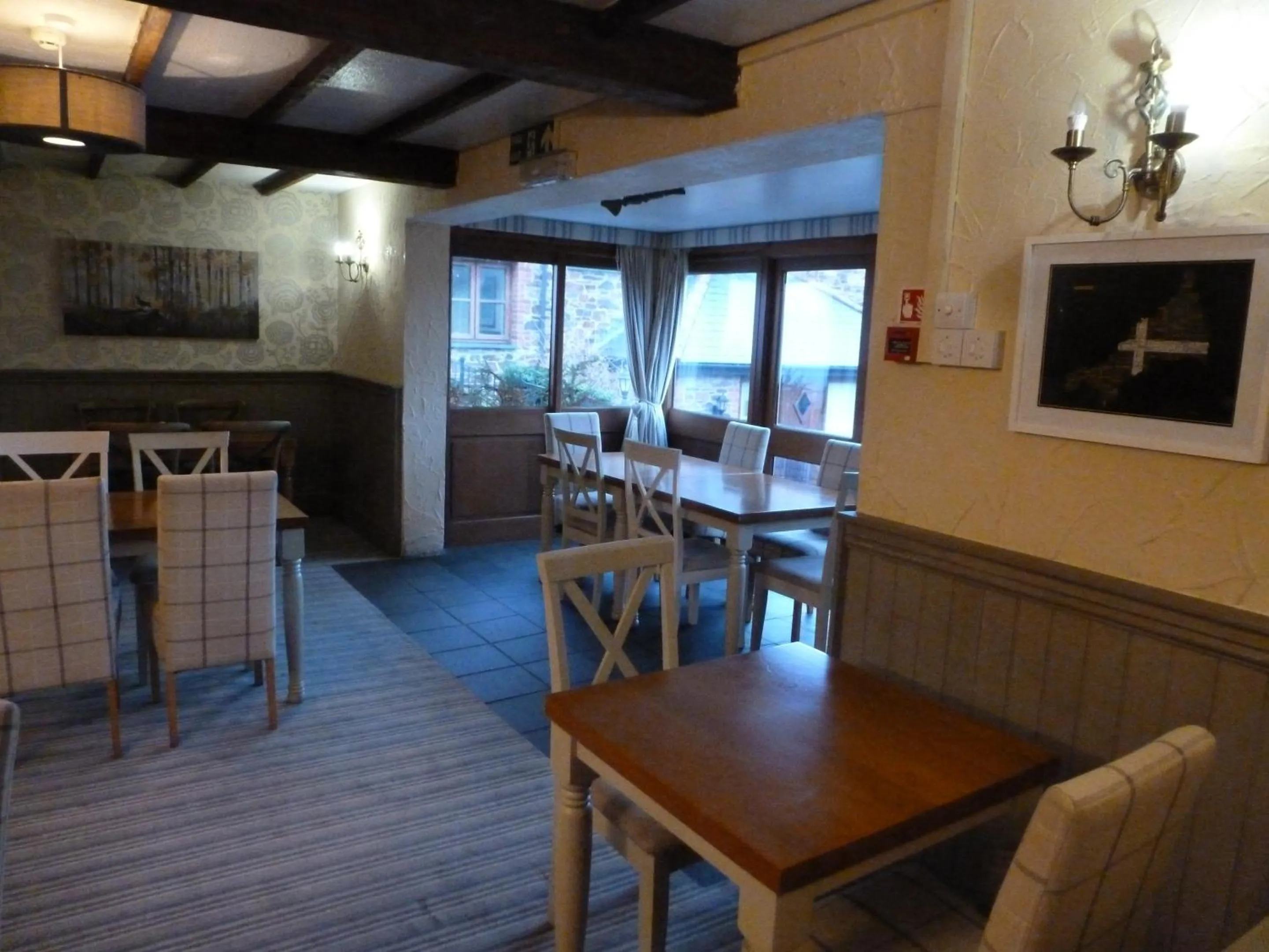 Dining area in The Liscawn