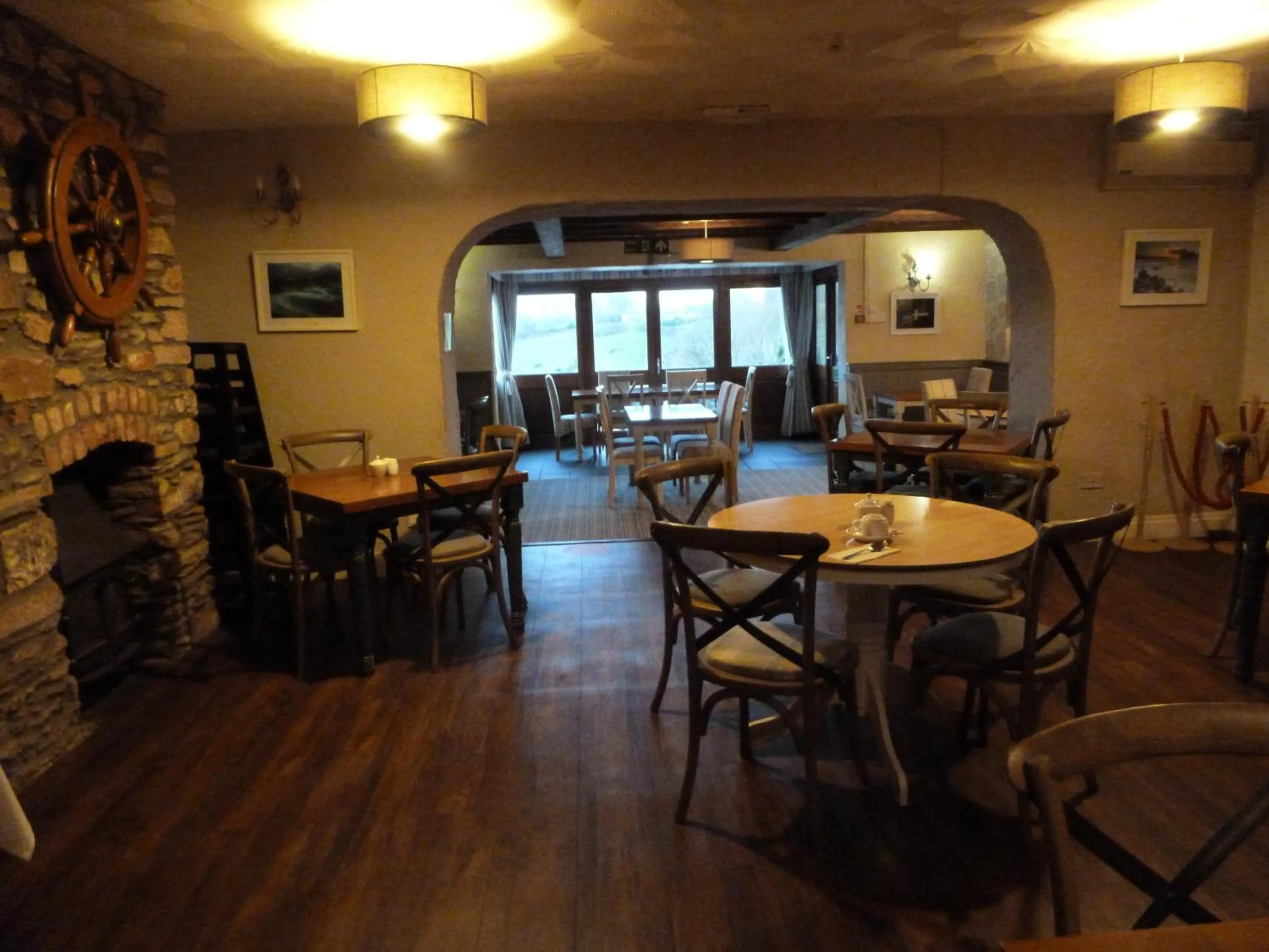 Dining area in The Liscawn