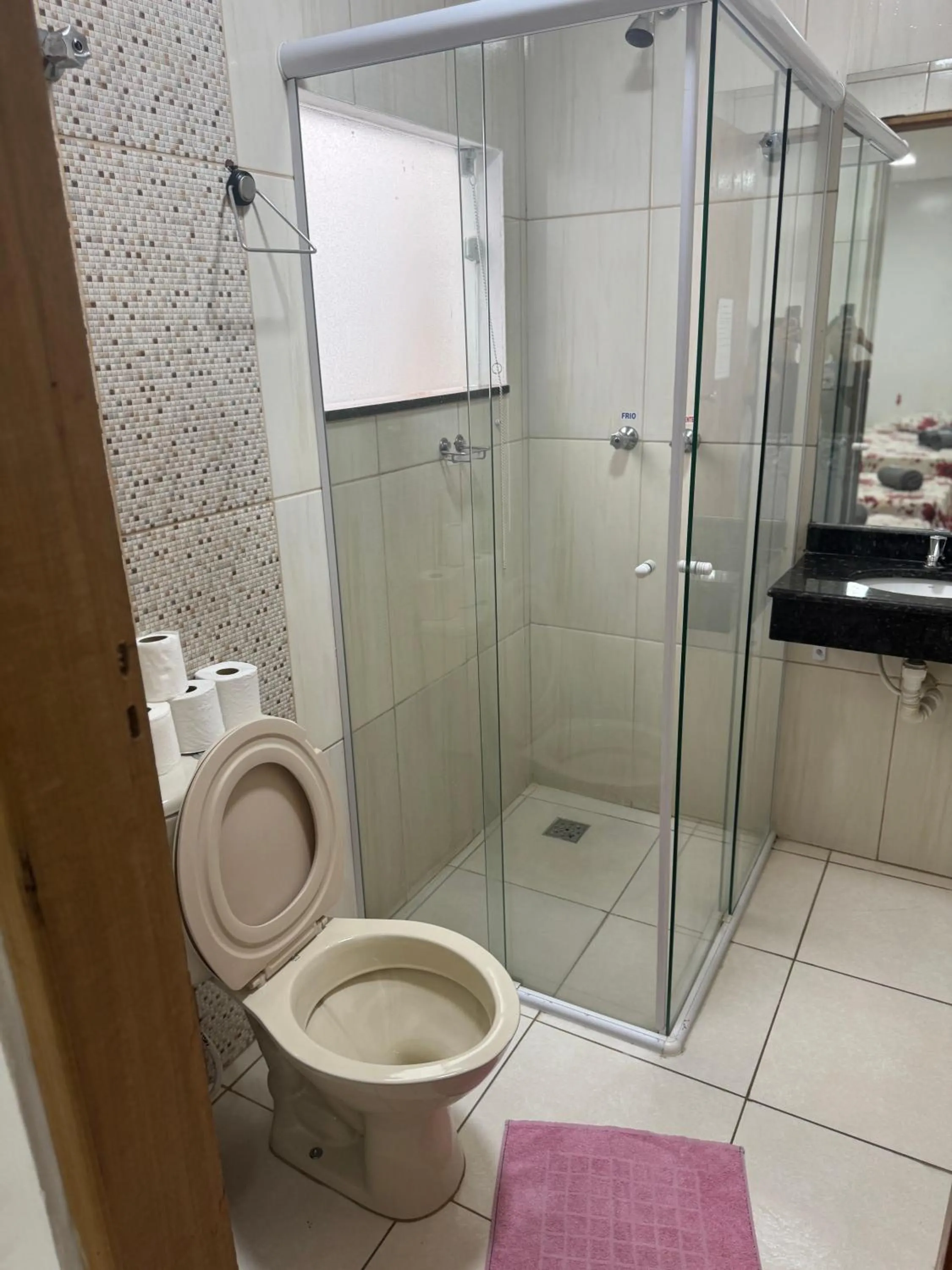 Shower in Pousada Bella Vista