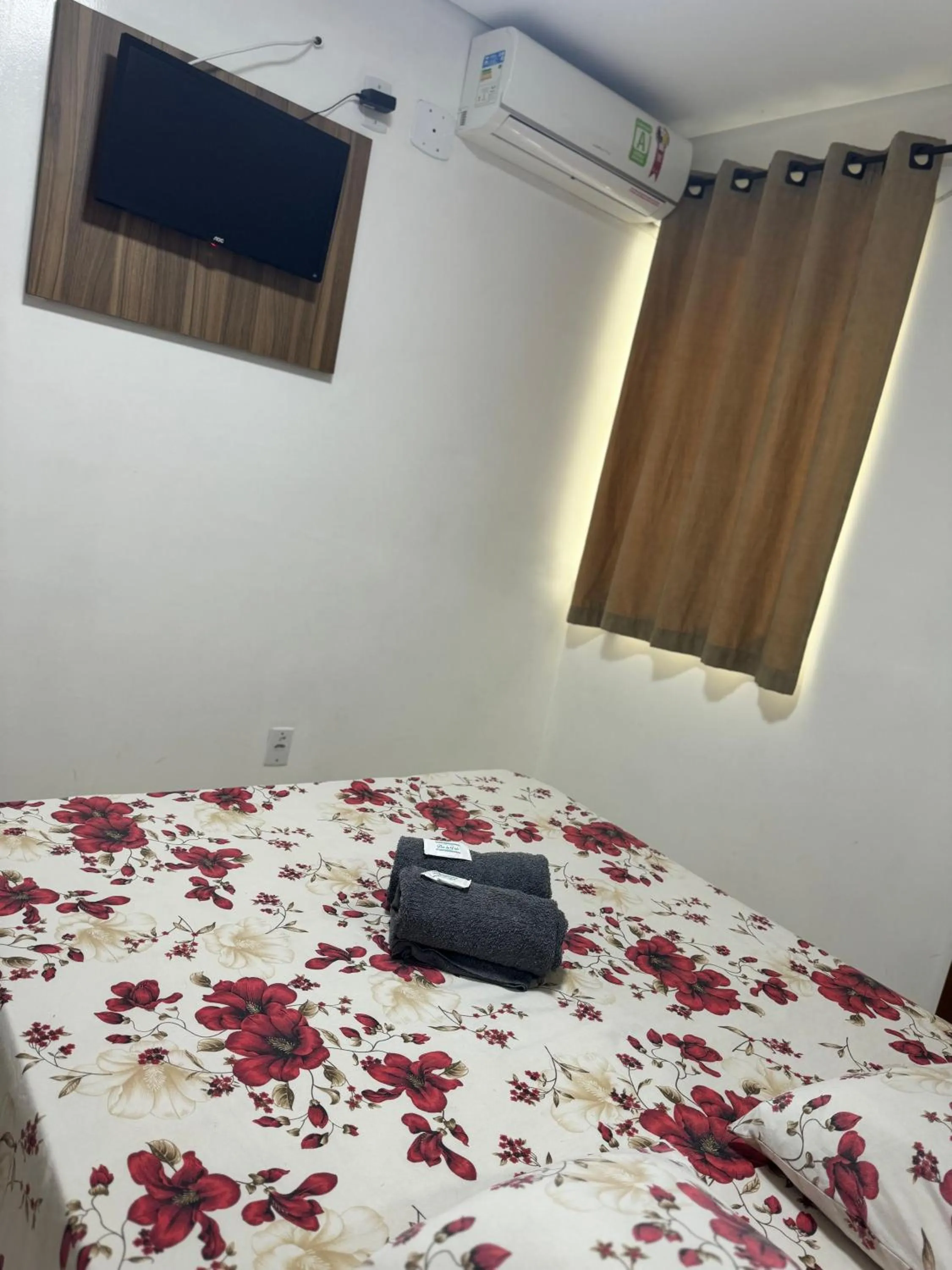 TV and multimedia, Bed in Pousada Bella Vista