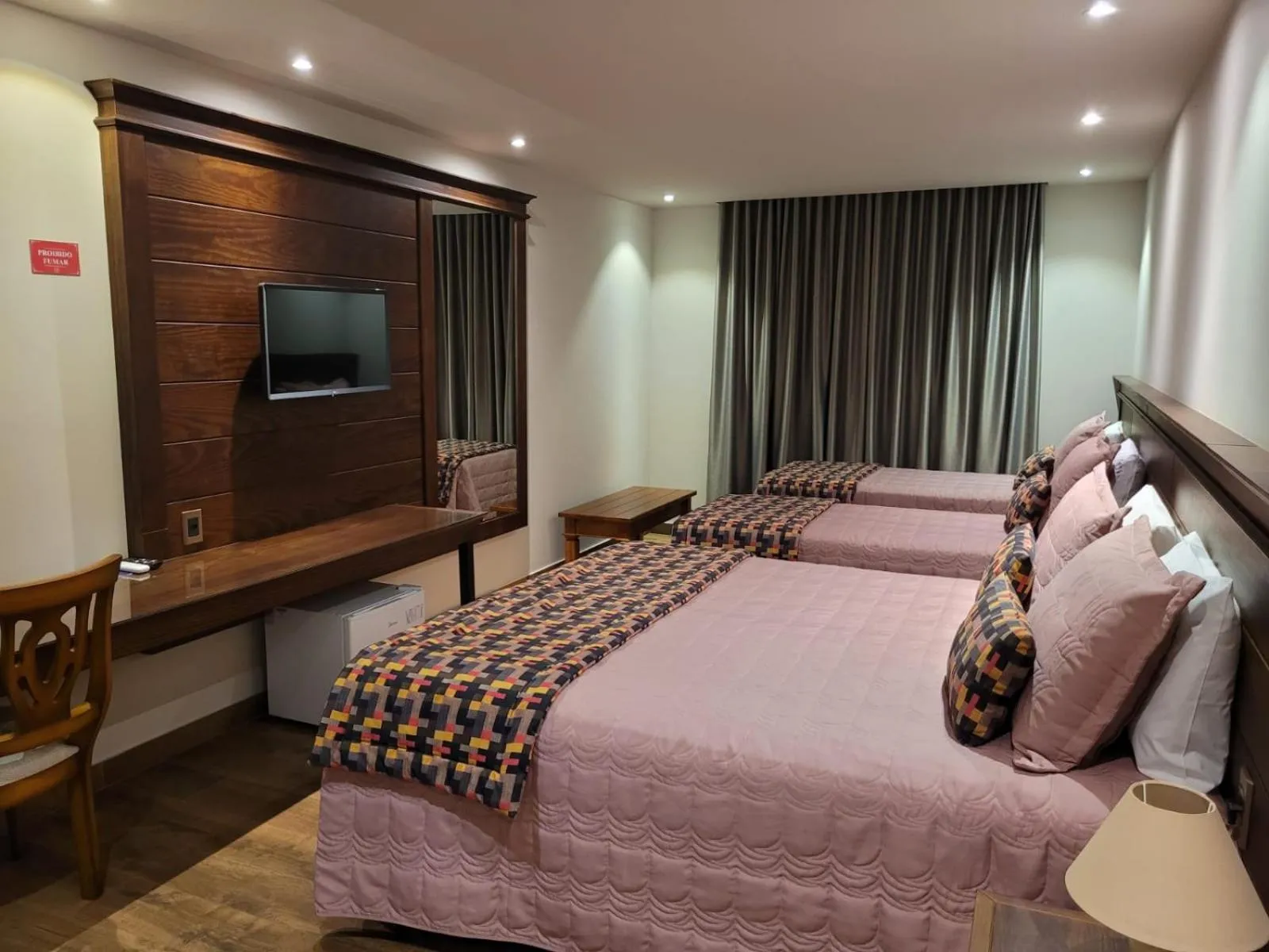 Bed in Pousada Serra Paradiso