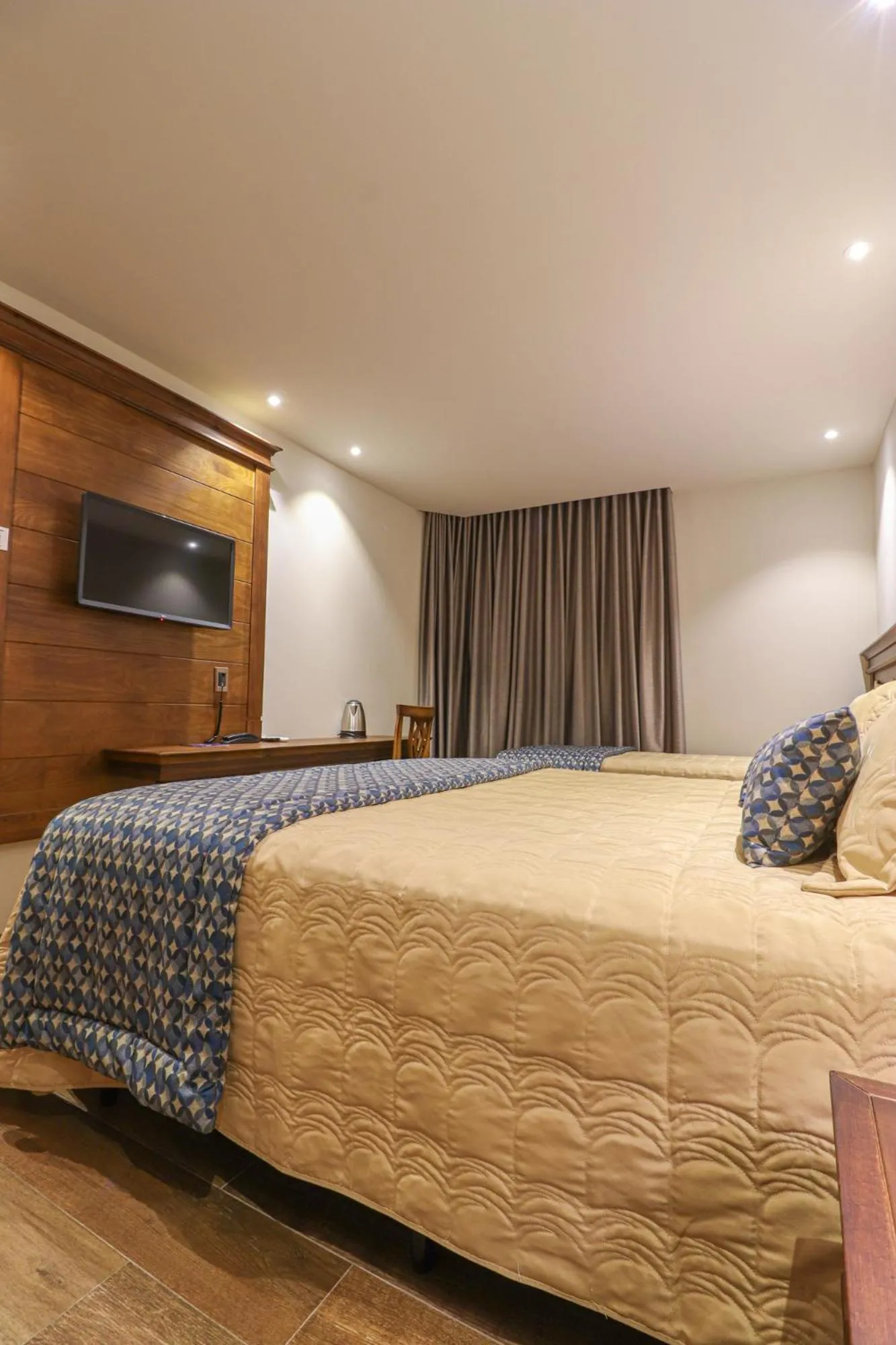 Bed in Pousada Serra Paradiso