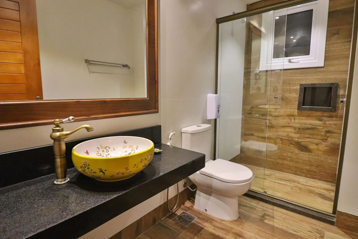 Bathroom in Pousada Serra Paradiso