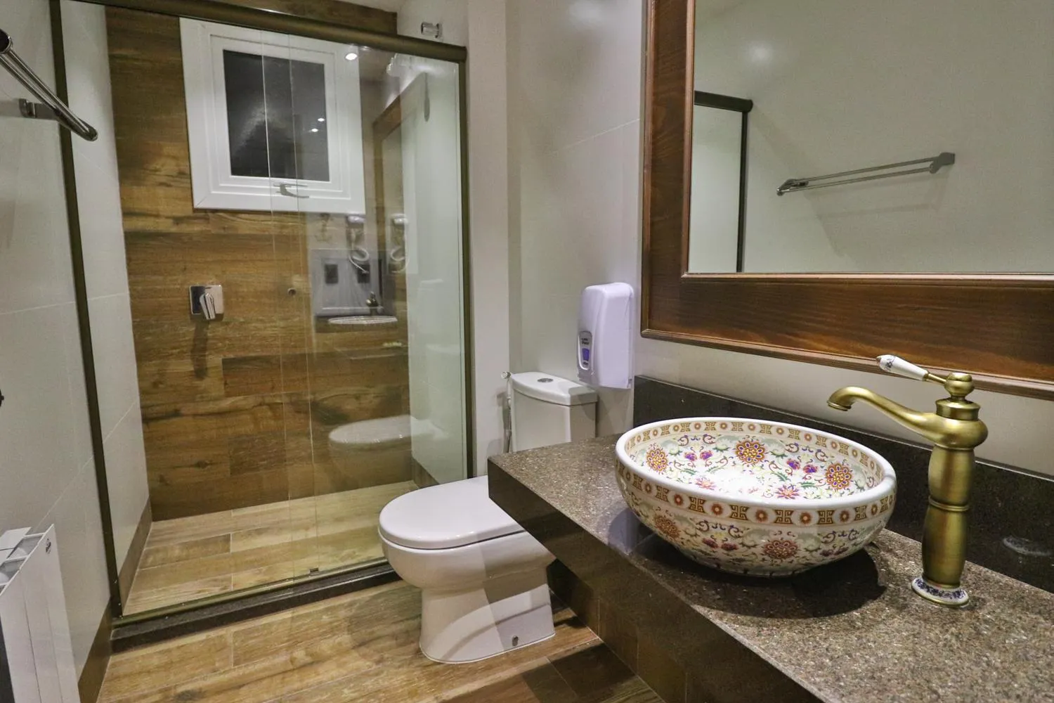 Bathroom in Pousada Serra Paradiso