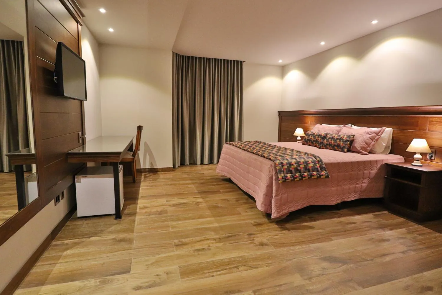 Bed in Pousada Serra Paradiso