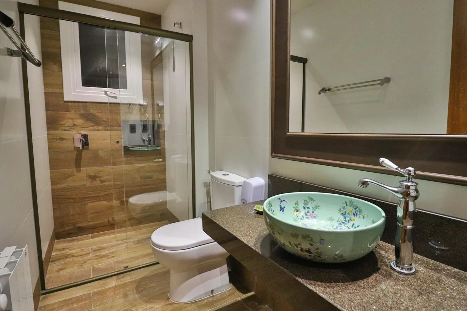 Bathroom in Pousada Serra Paradiso