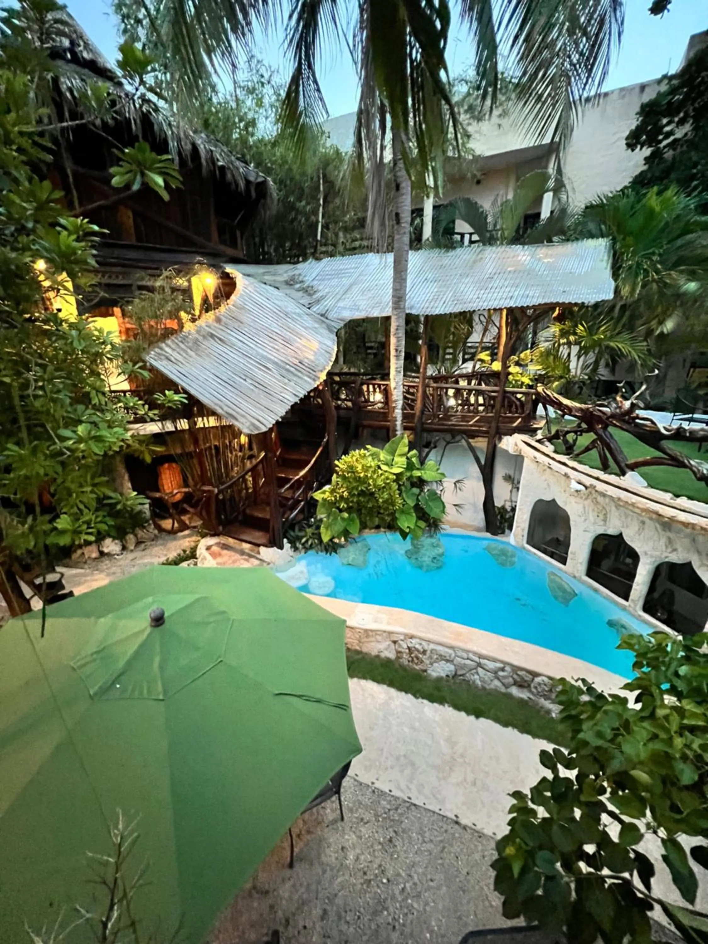 Swimming pool in La Quinta Orquídea