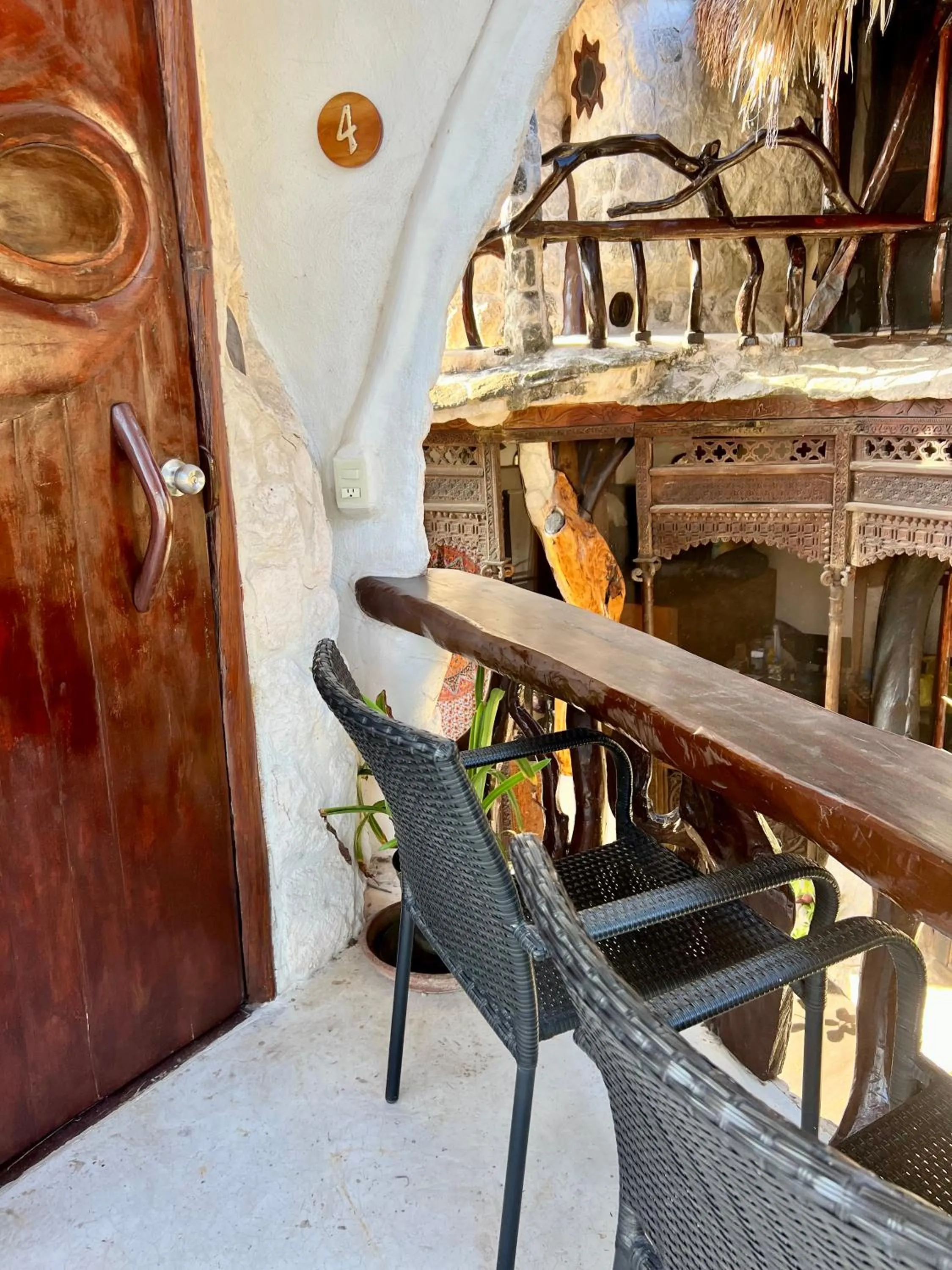 Seating area in La Quinta Orquídea