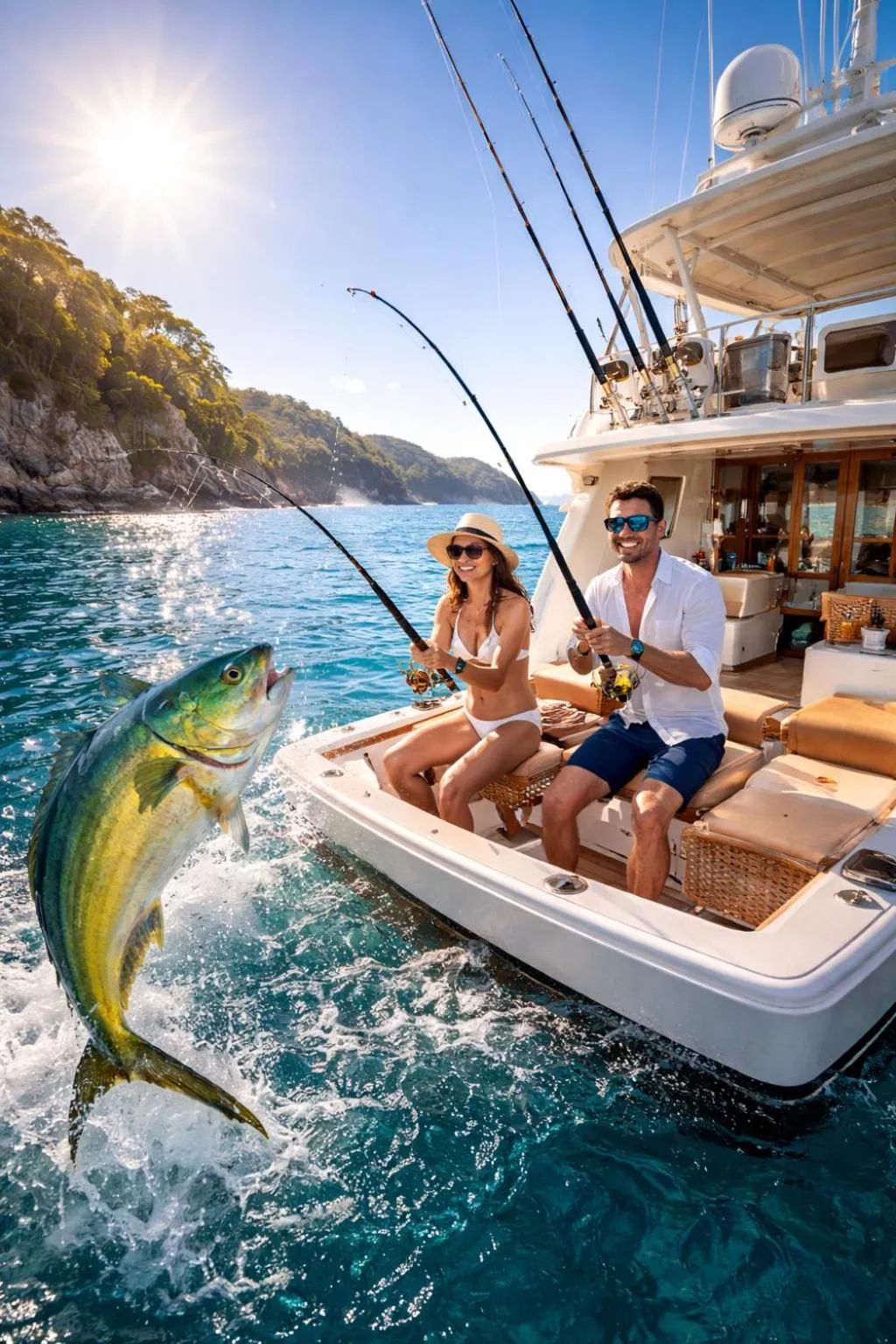 Fishing in Casona Sforza