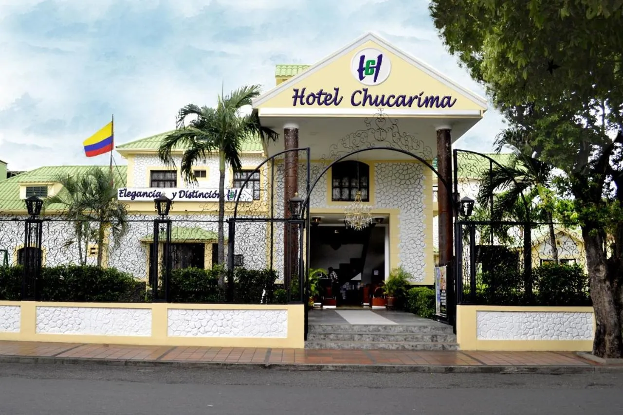 Property logo or sign in Hotel Chucarima