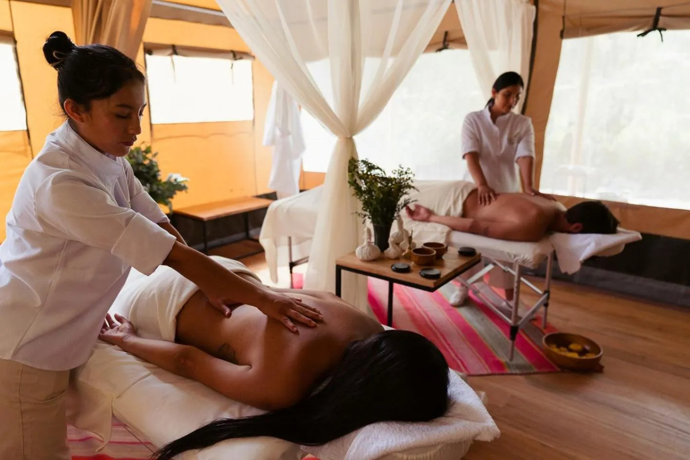 Staff in Las Qolqas EcoResort Ollantaytambo