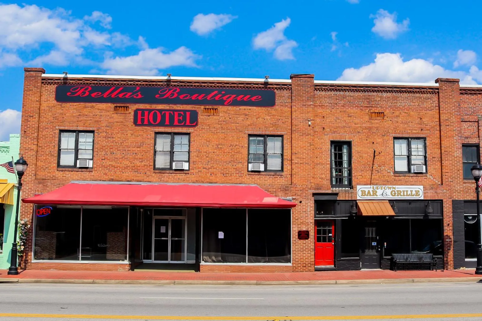 Property building in Bella's Boutique Hotel