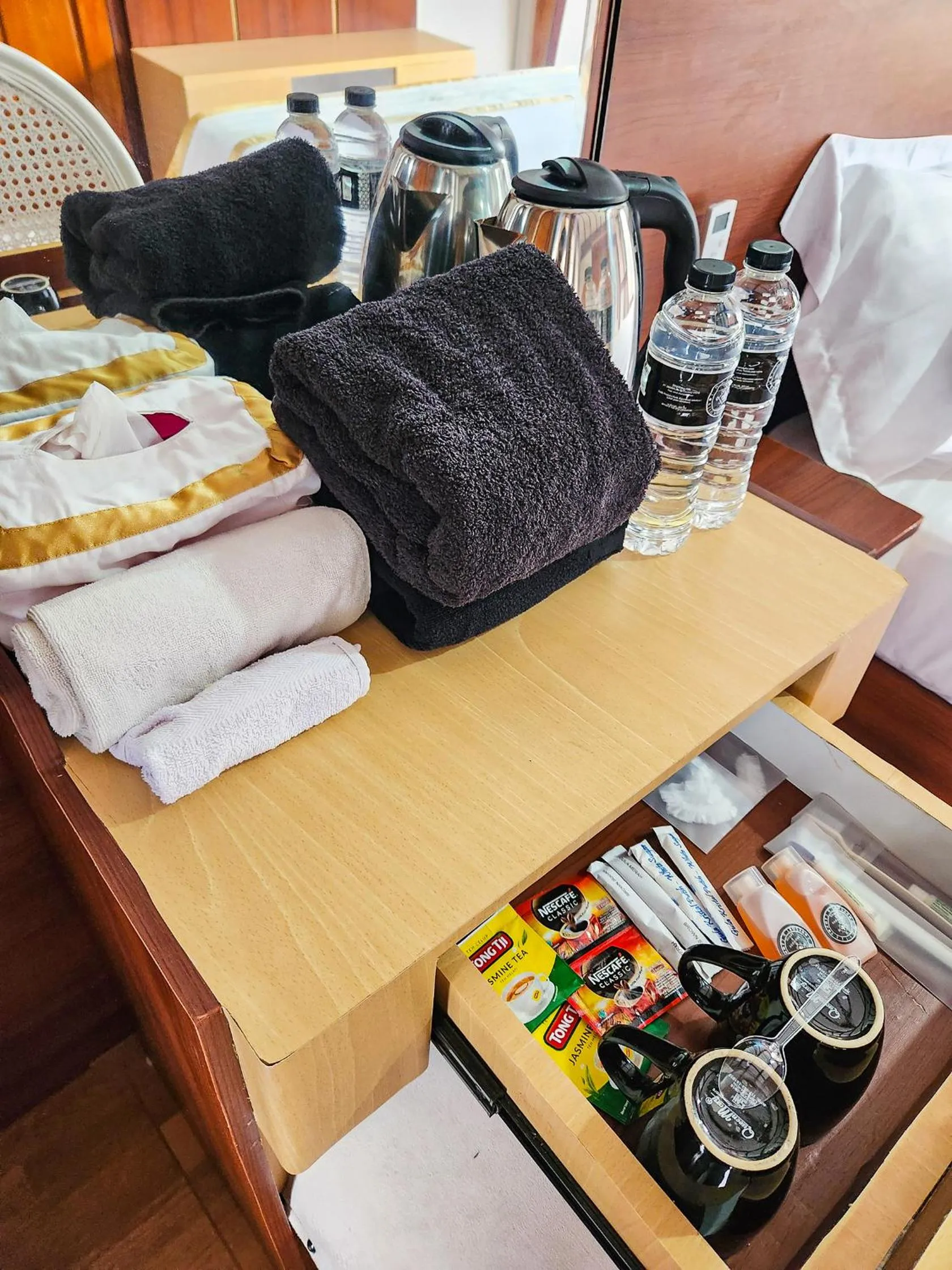 towels in Chevilly Resort & Camp