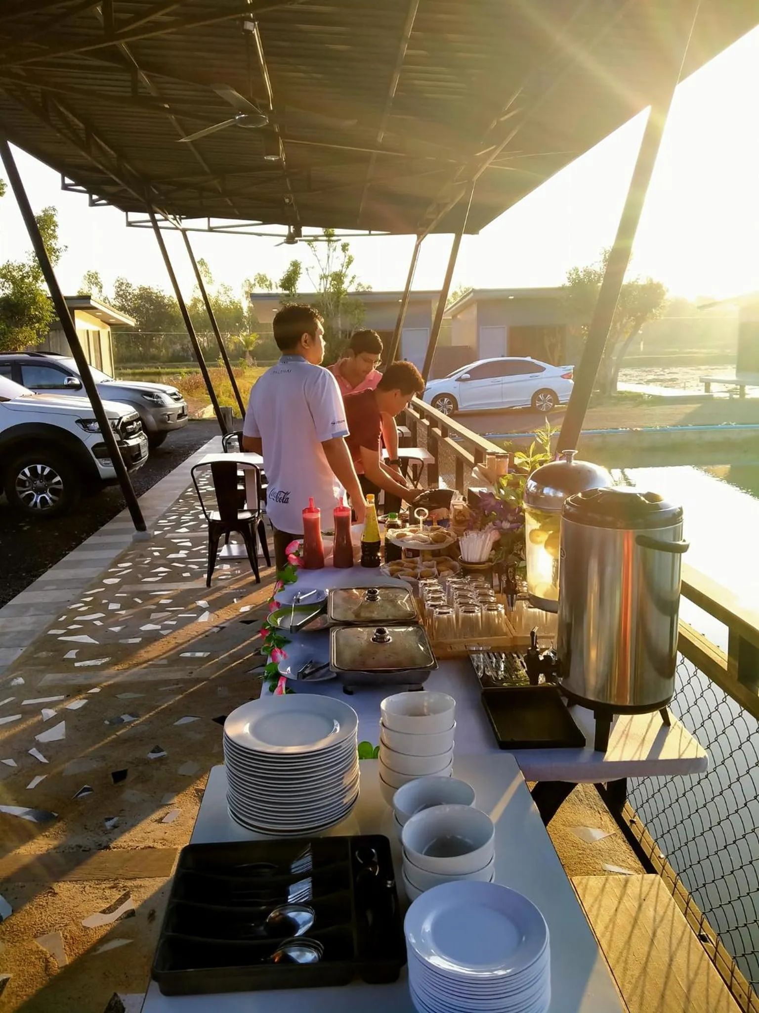 People in wuadaeng villa