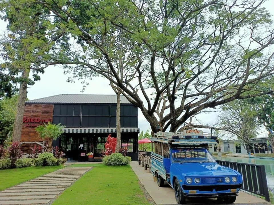 Garden view in wuadaeng villa