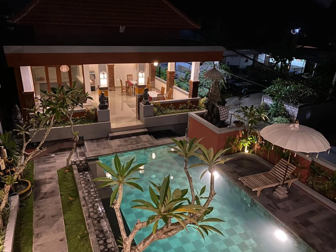 Pool view in The Gria Unique Ubud