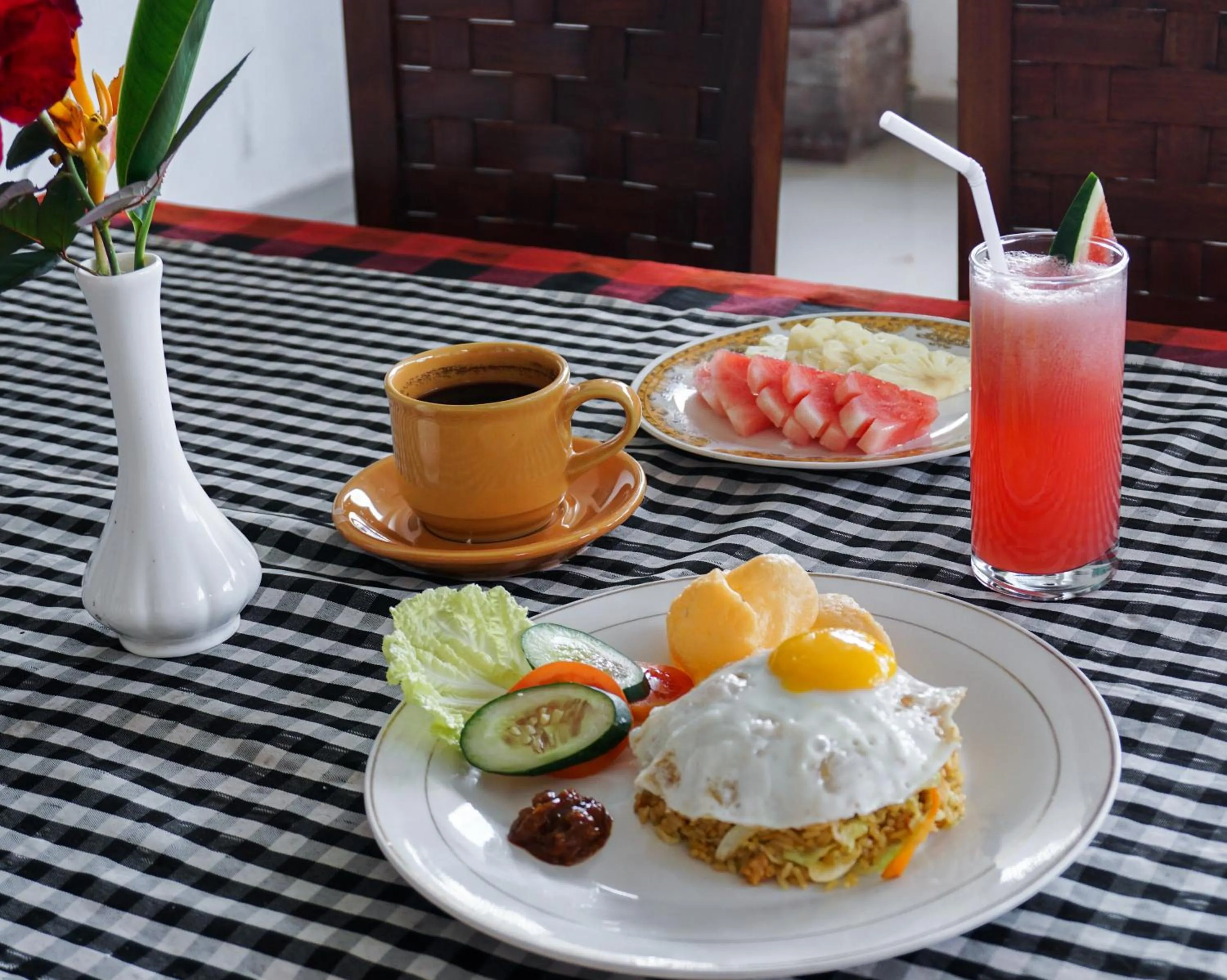 Breakfast in The Gria Unique Ubud