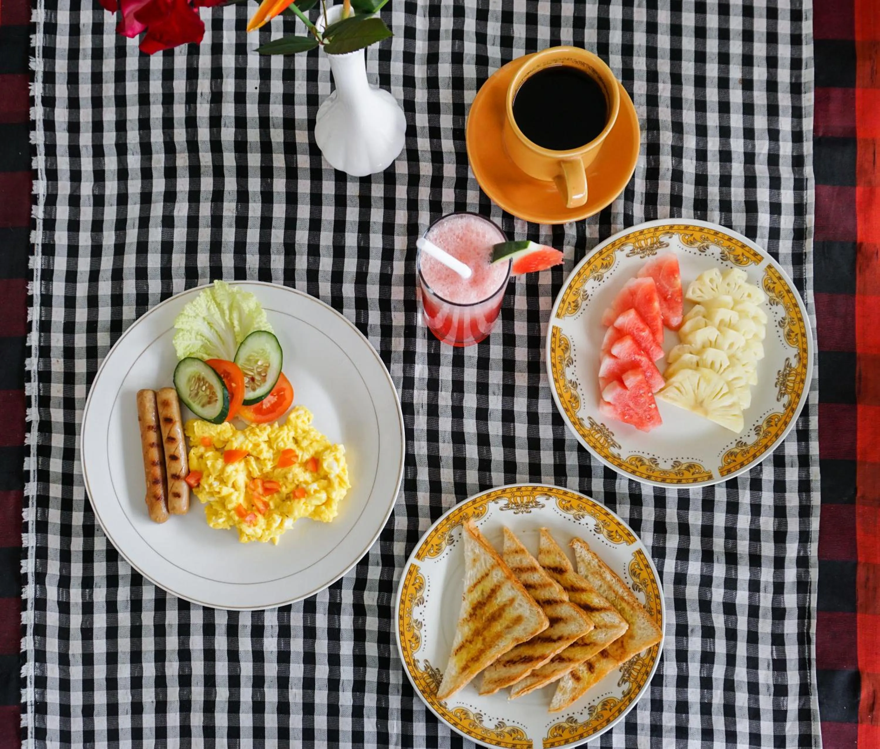 Breakfast in The Gria Unique Ubud