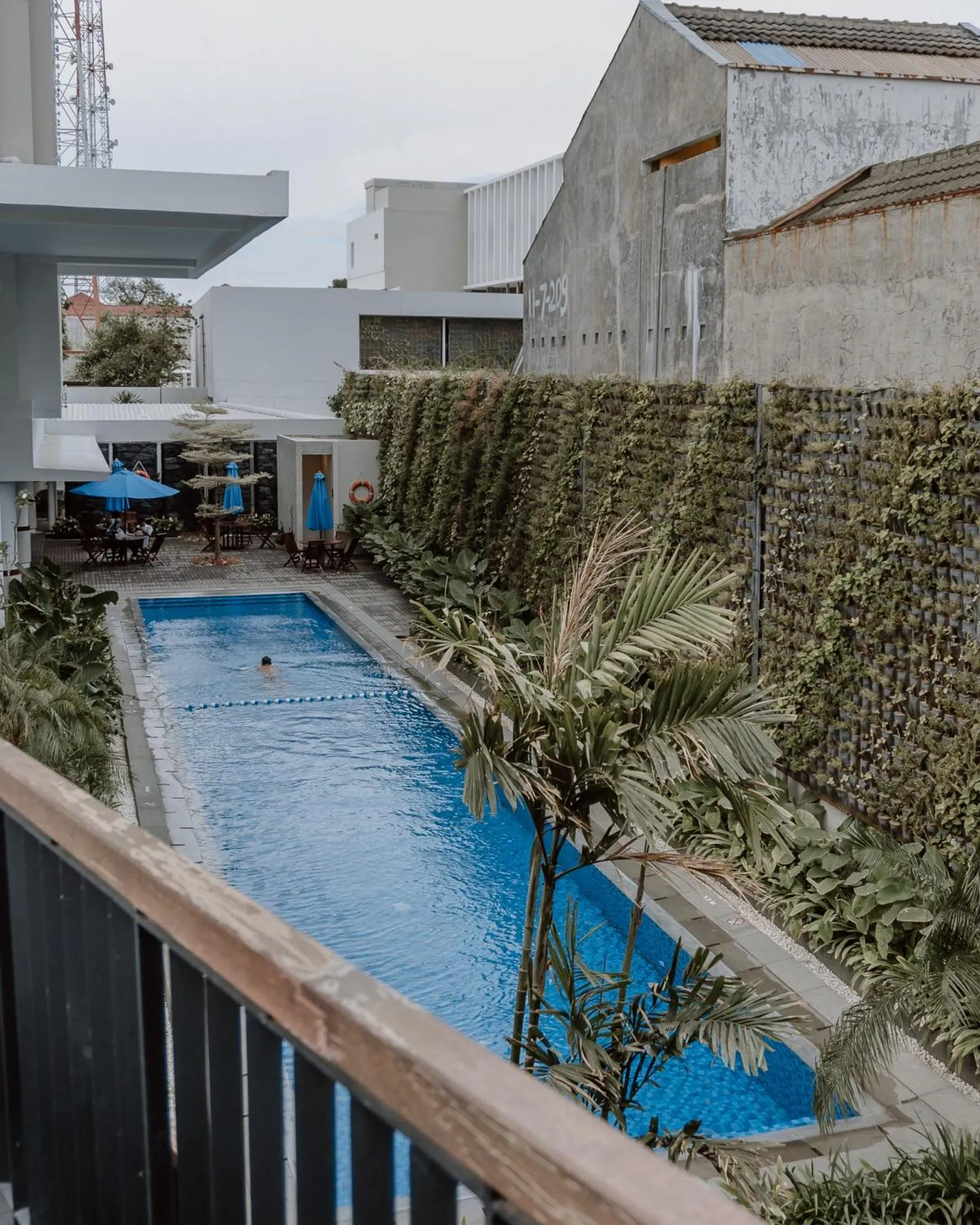 Swimming pool in Rayz UMM Hotel Malang