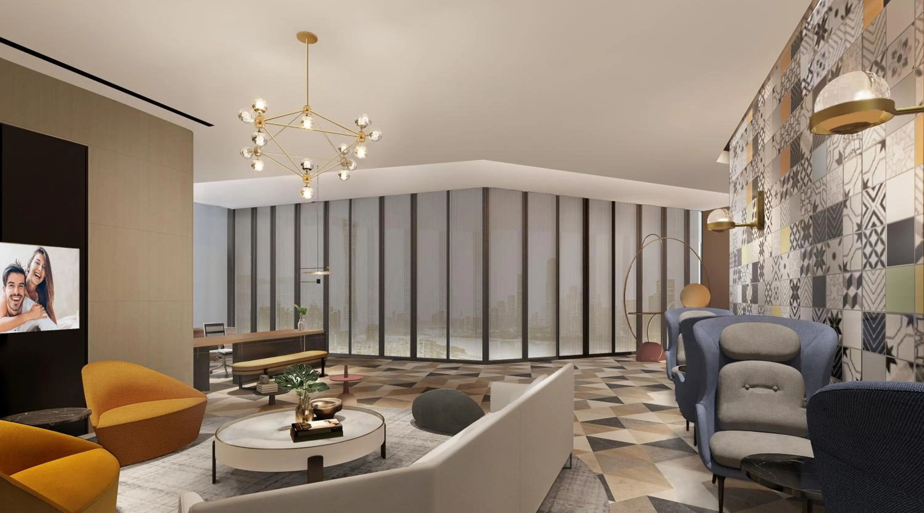 Lobby or reception in Star Residence ICC Guangzhou