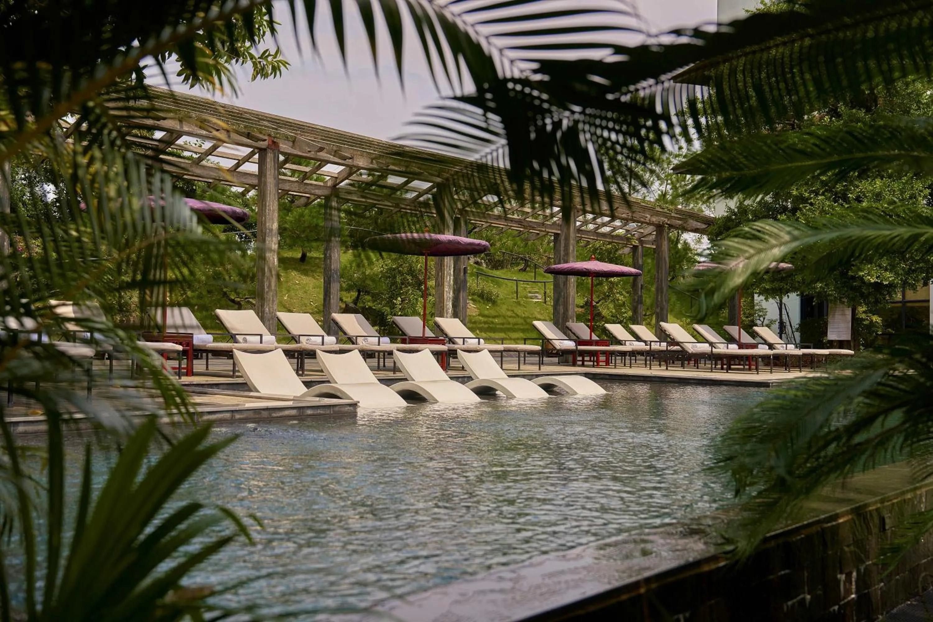 Swimming pool in aNhill Boutique